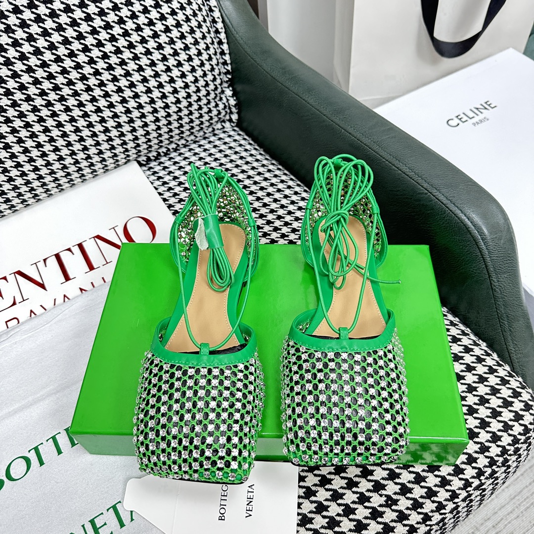 Bottega Veneta BV diamond sandals