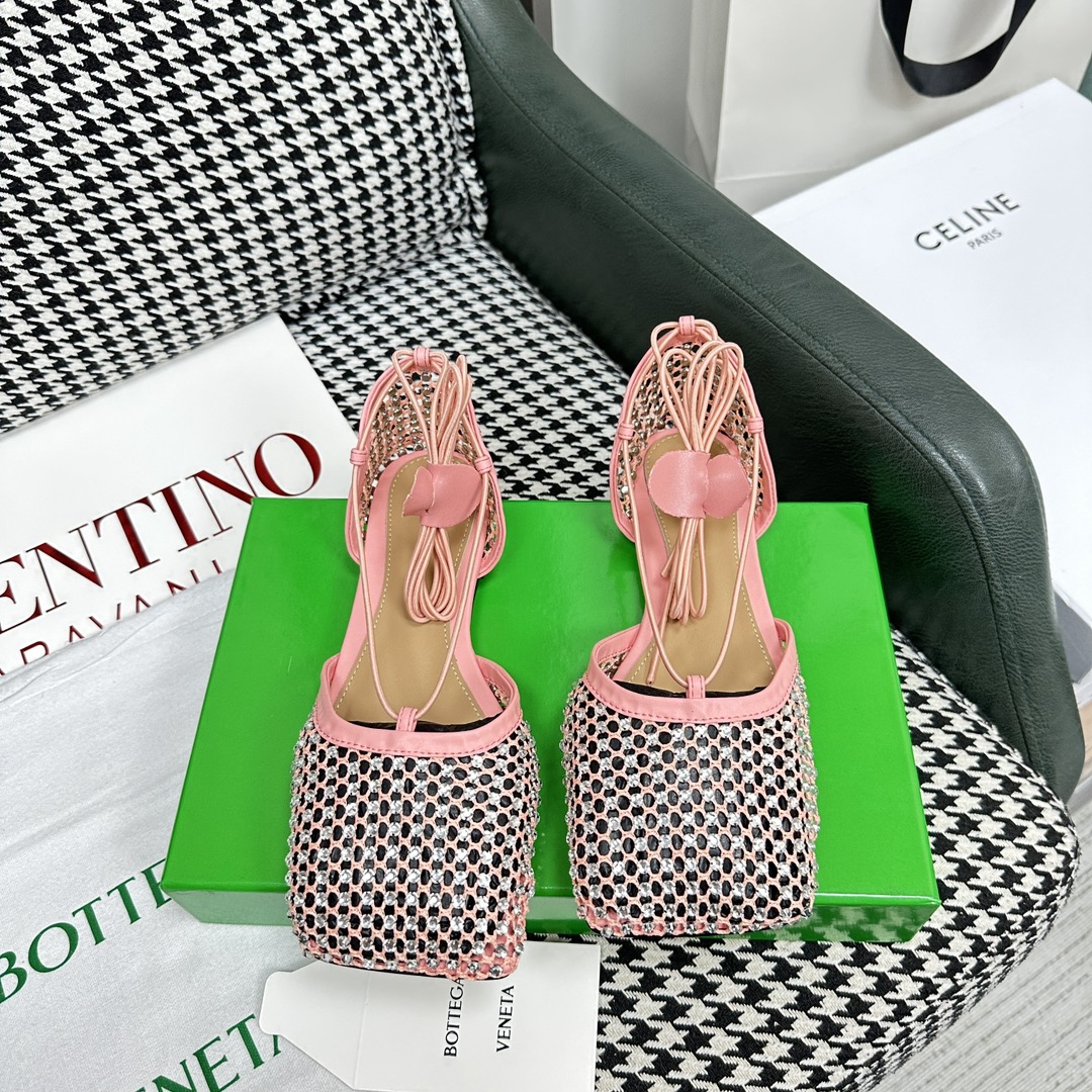 Bottega Veneta BV diamond sandals