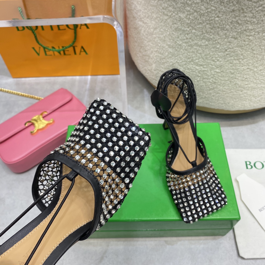 Bottega Veneta BV diamond sandals