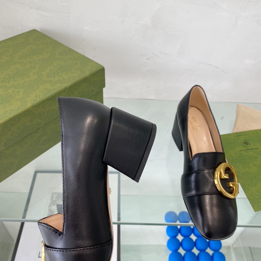 Gucci large G-ring shoes