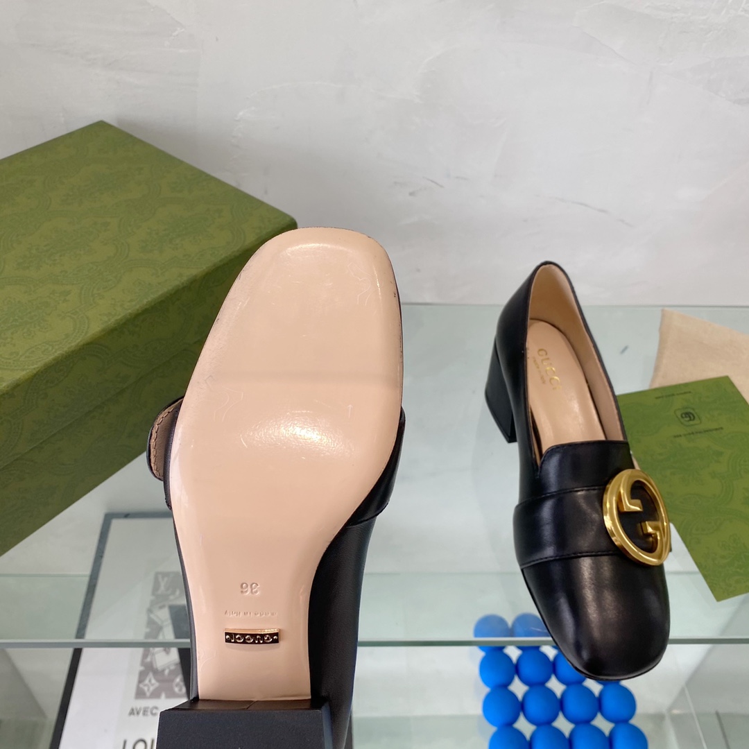 Gucci large G-ring shoes