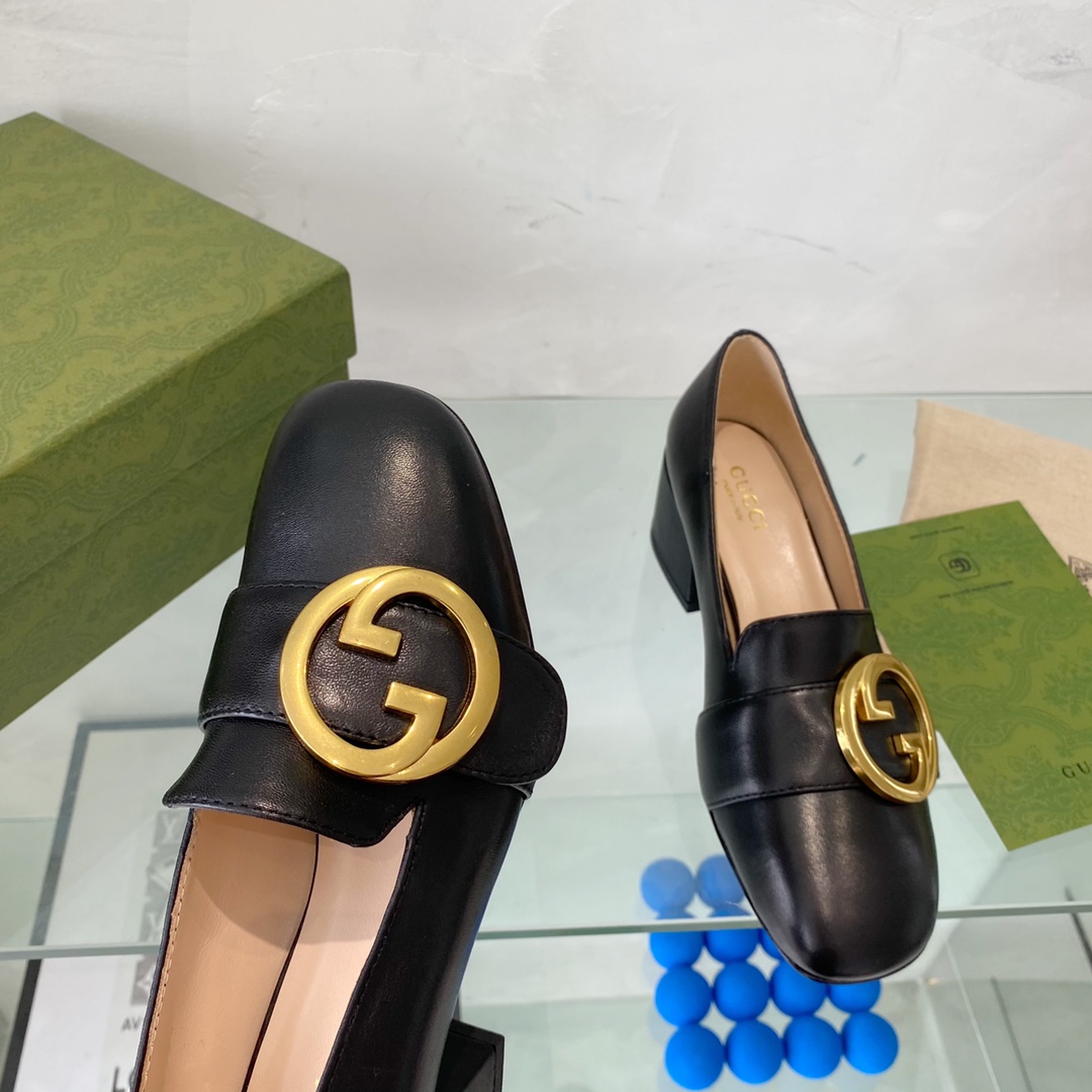 Gucci large G-ring shoes