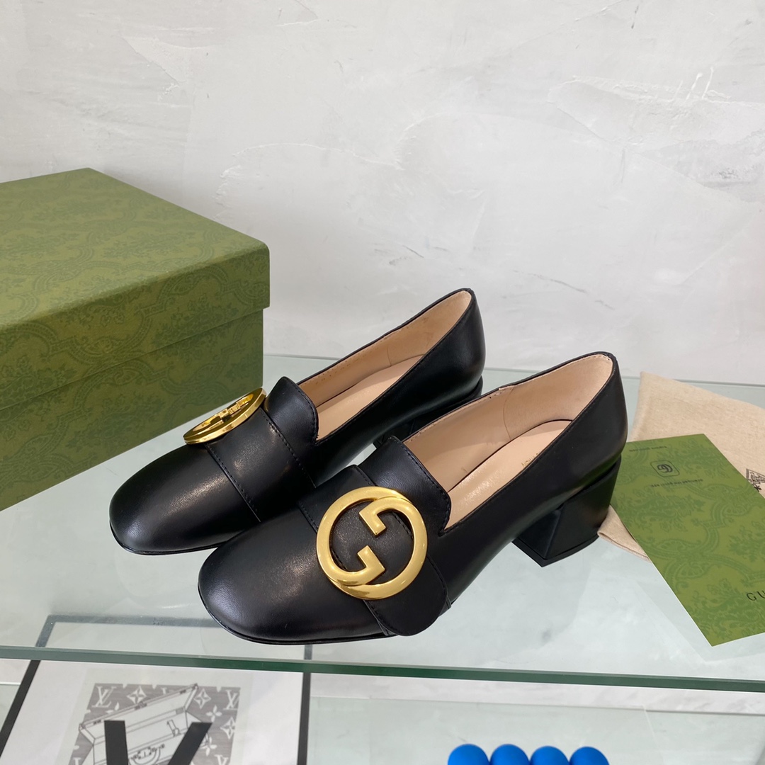 Gucci large G-ring shoes