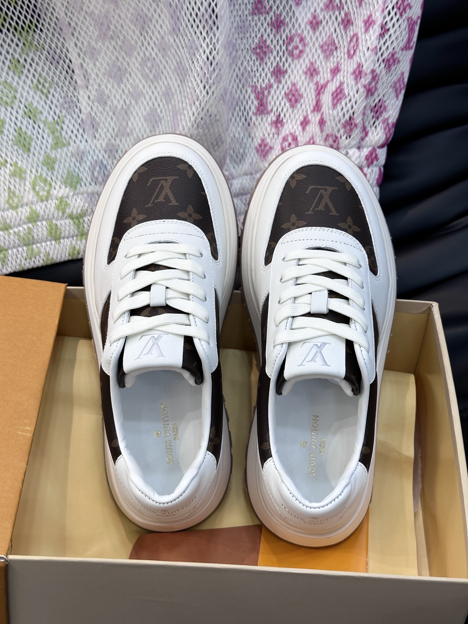 Louis Vuitton LV low-top Abbesses sneakers men's shoes
