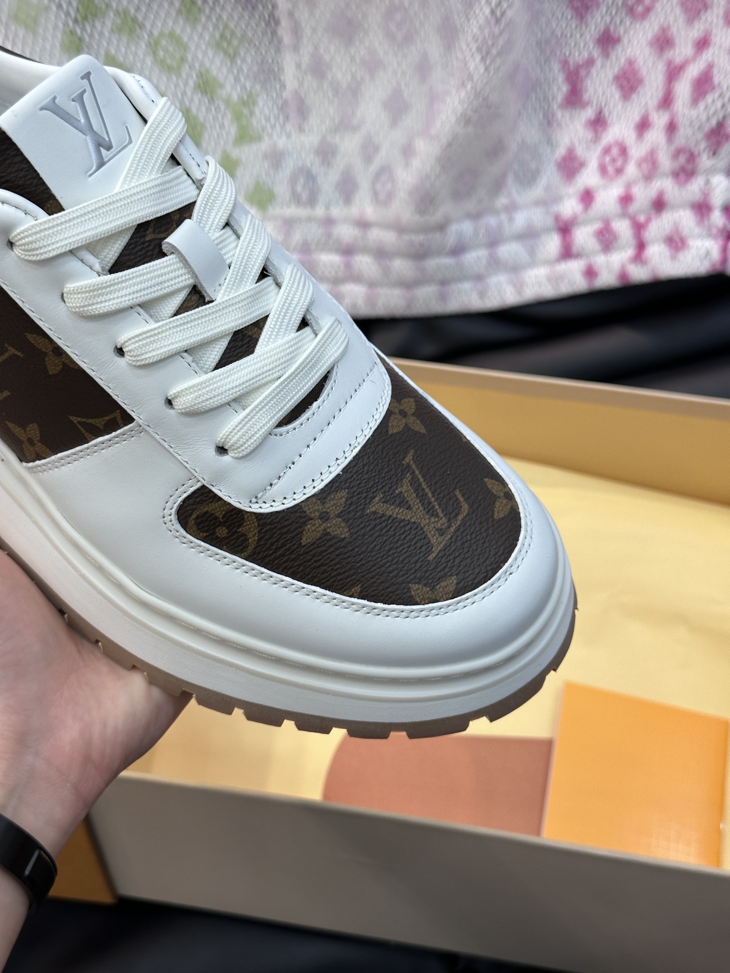 Louis Vuitton LV low-top Abbesses sneakers men's shoes