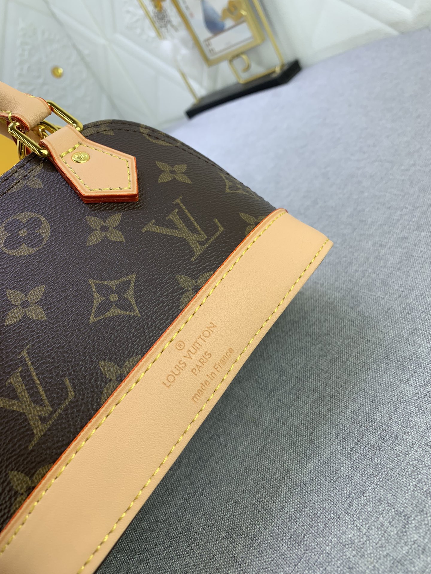 Louis Vuitton LV Alma Nano shell bag