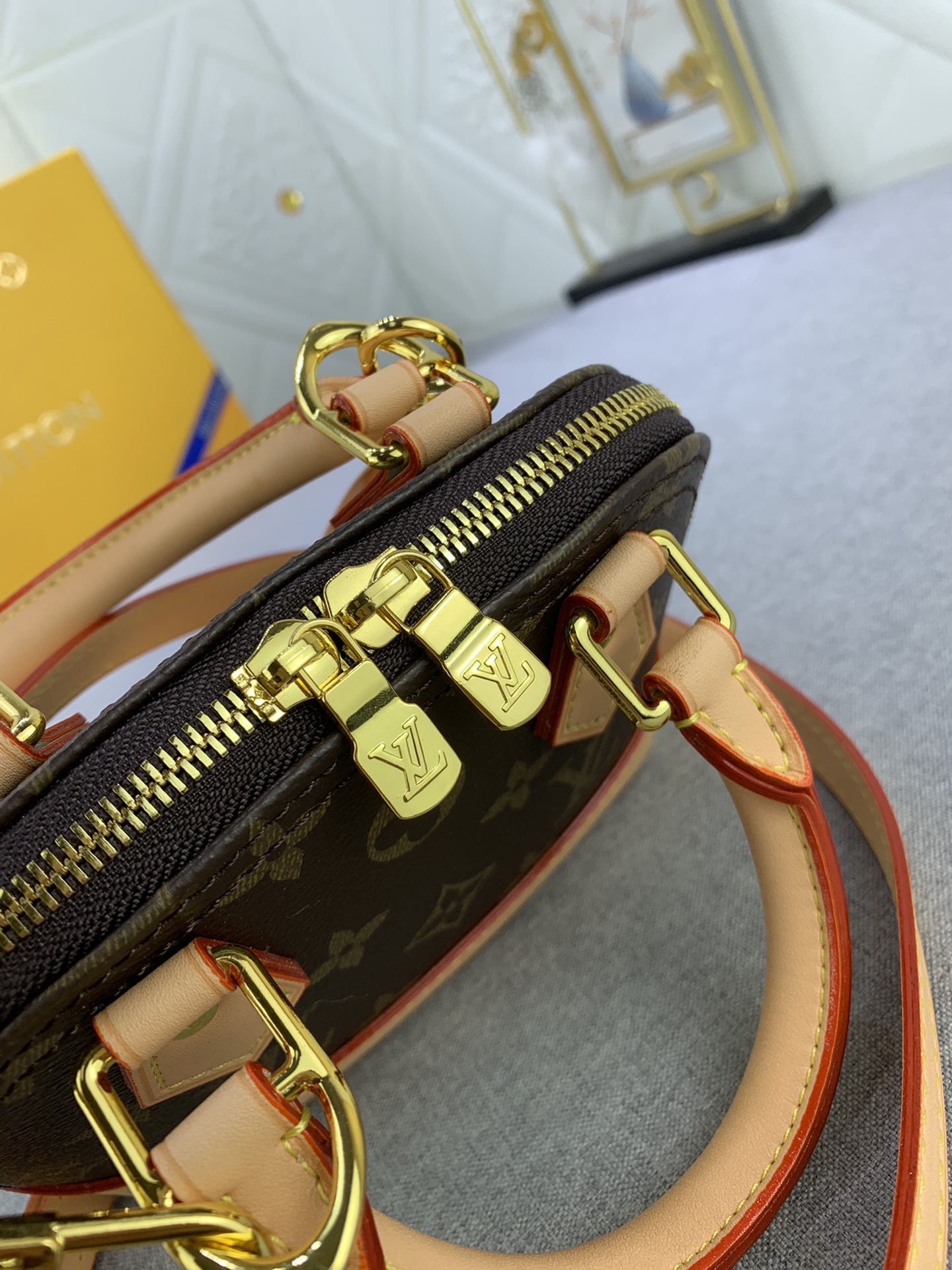 Louis Vuitton LV Alma Nano shell bag