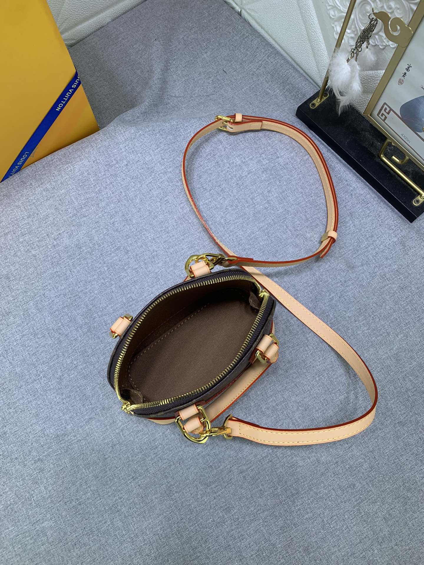 Louis Vuitton LV Alma Nano shell bag