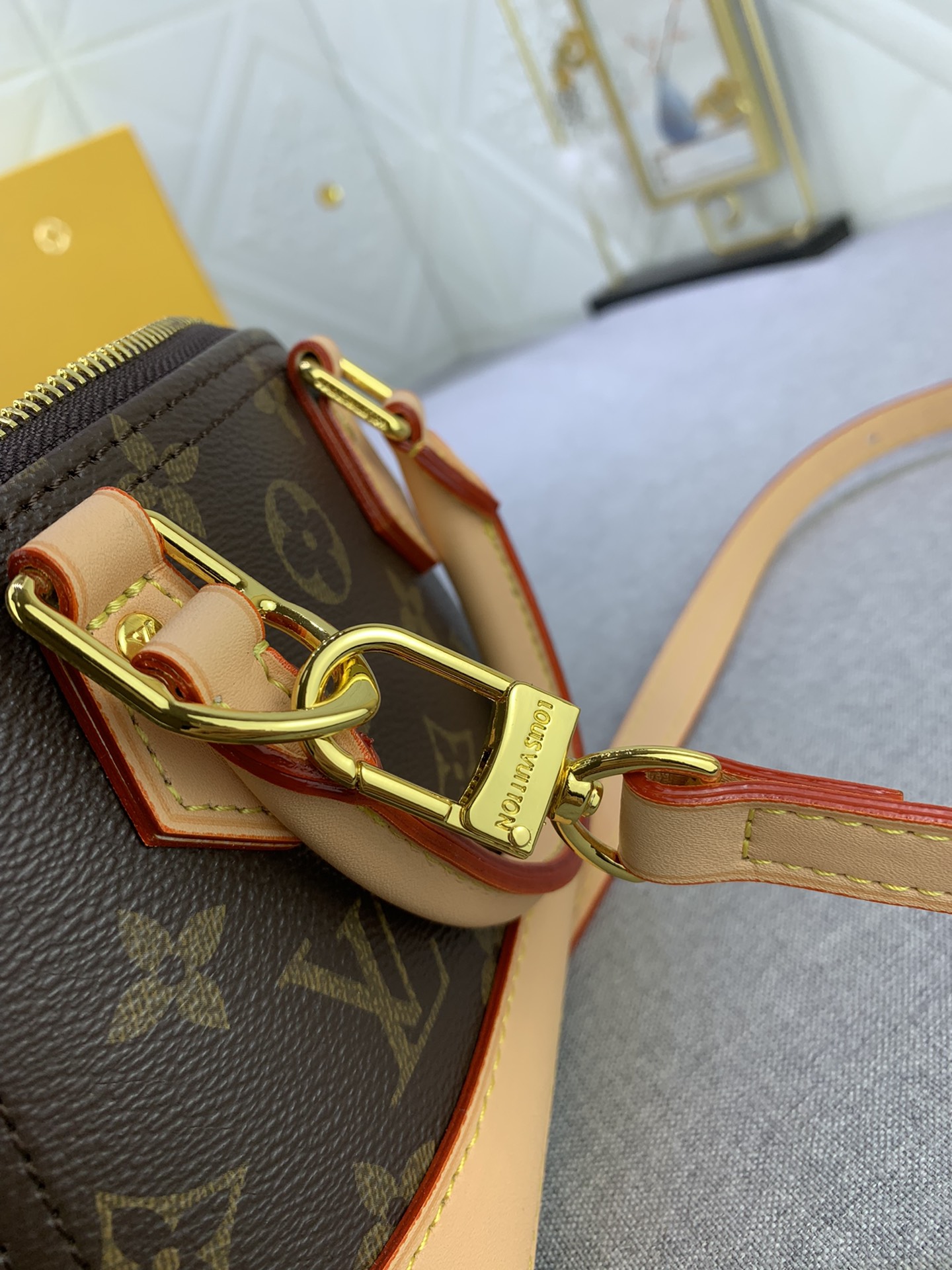 Louis Vuitton LV Alma Nano shell bag