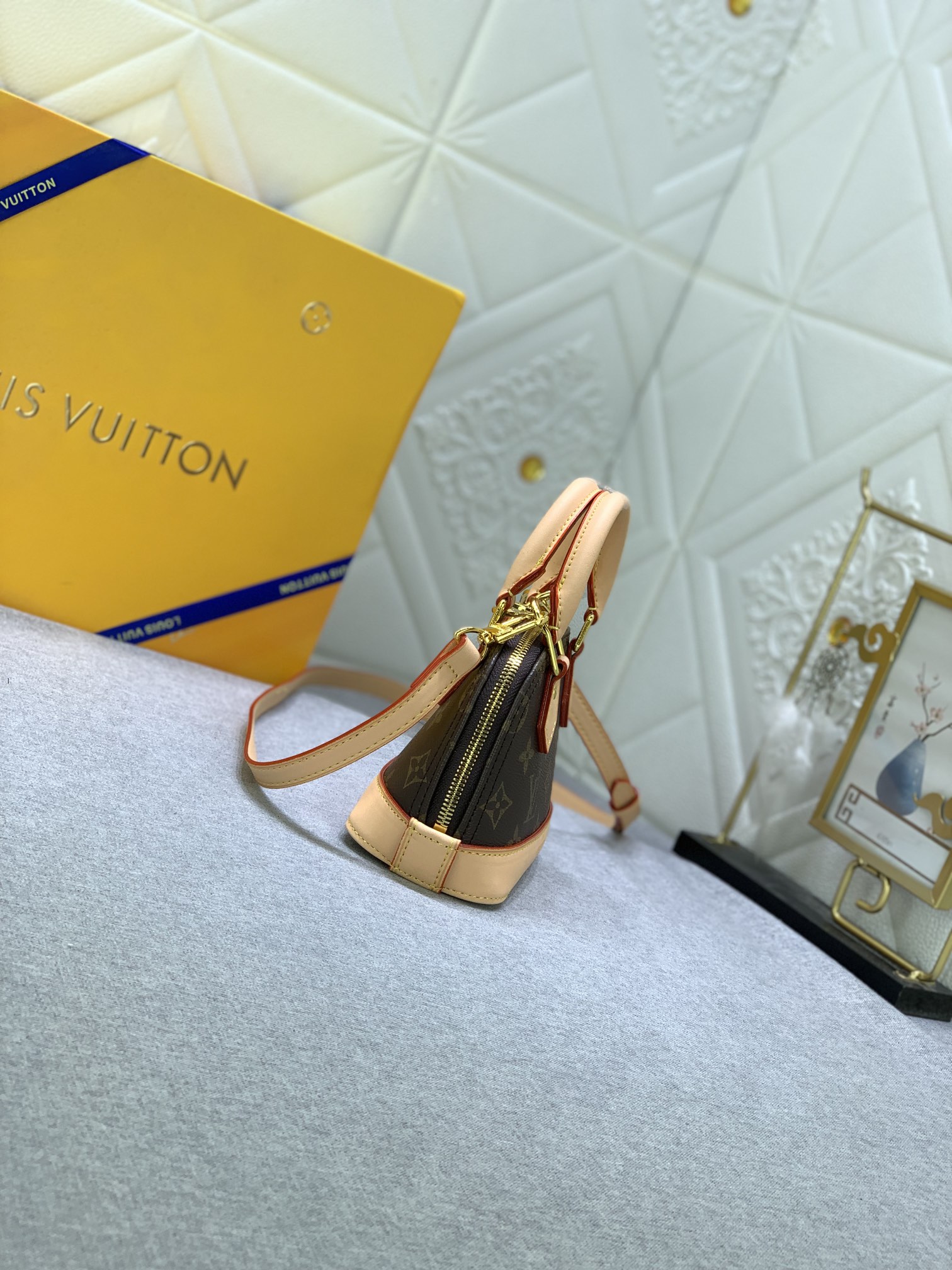 Louis Vuitton LV Alma Nano shell bag