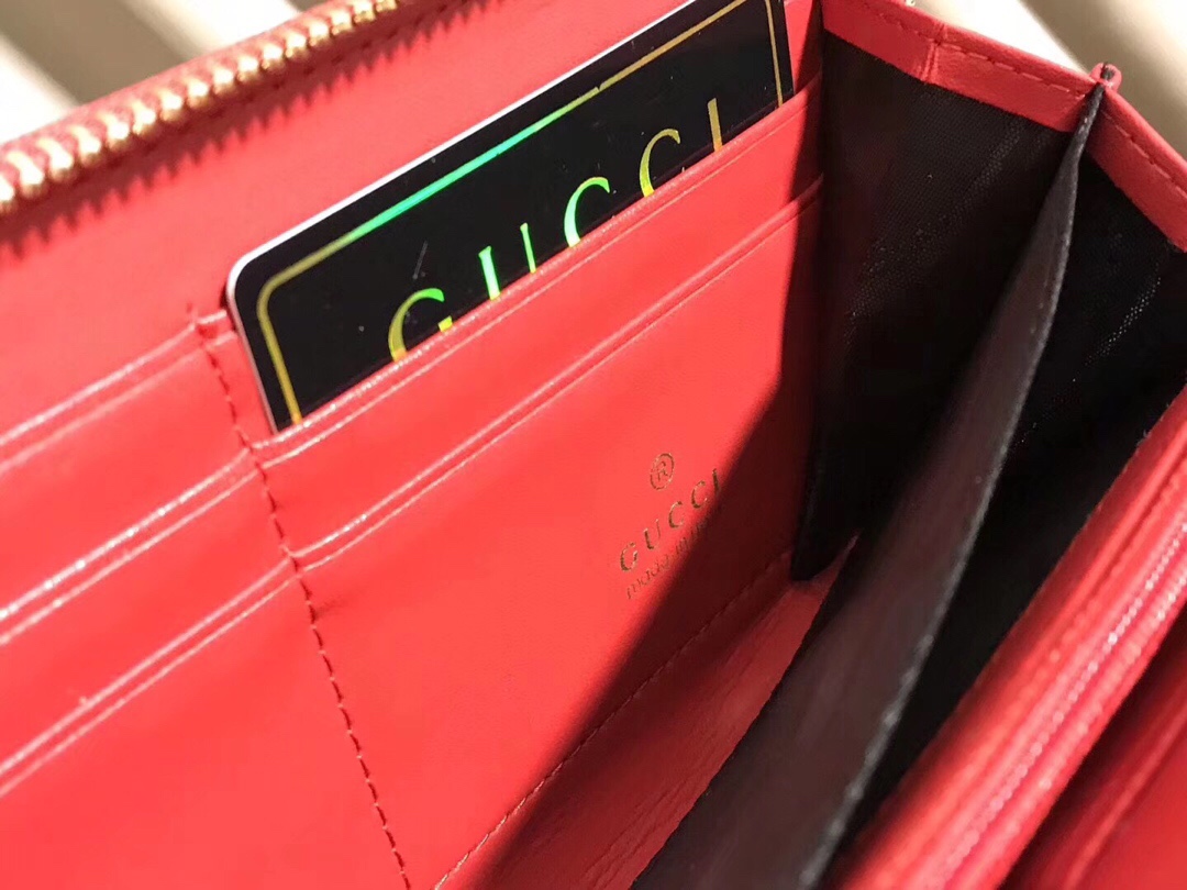 Gucci purse Cypress and heart embroidered appliqué collection single zipper