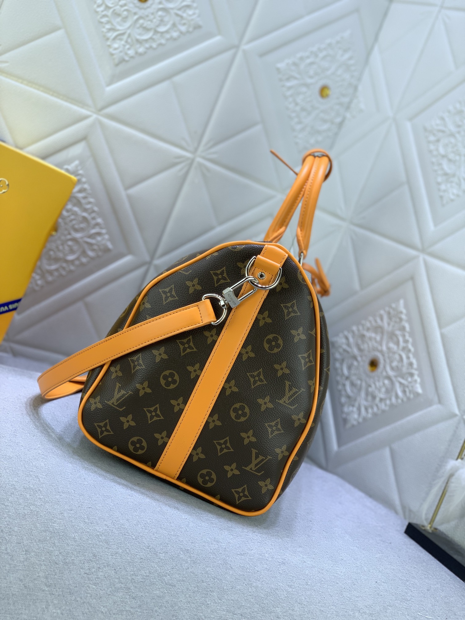 LOUIS VUITTON LV KEEPALL BANDOULIÈRE 50 TRAVEL BAG