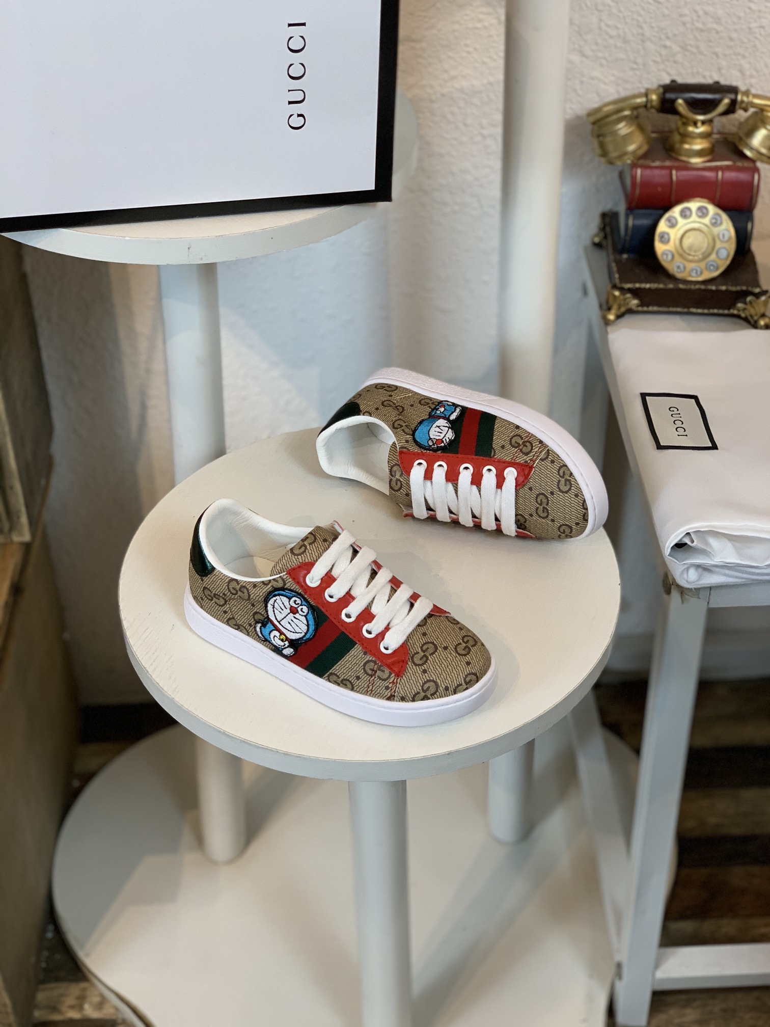 Gucci children's shoes Doraemon