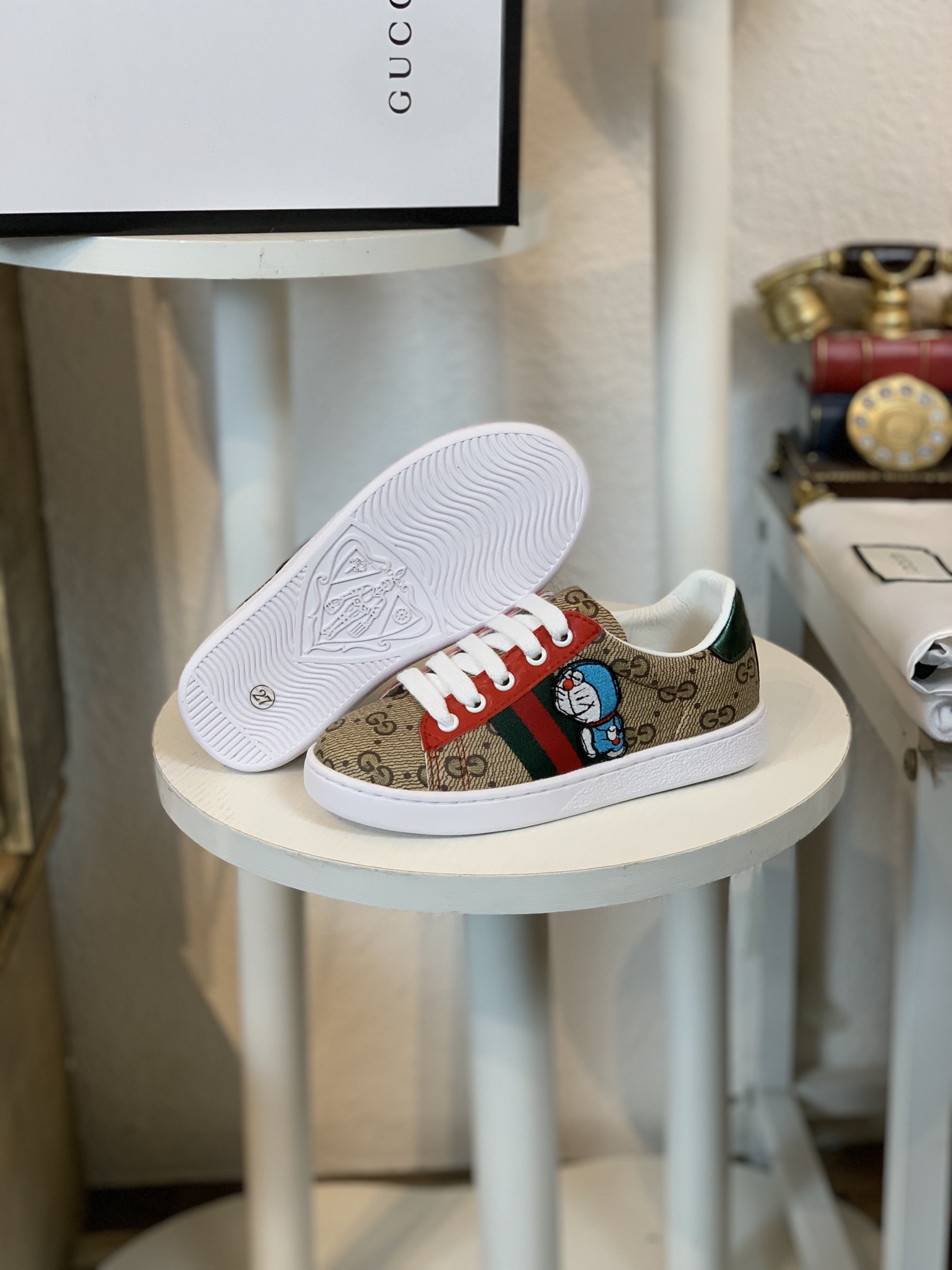 Gucci children's shoes Doraemon