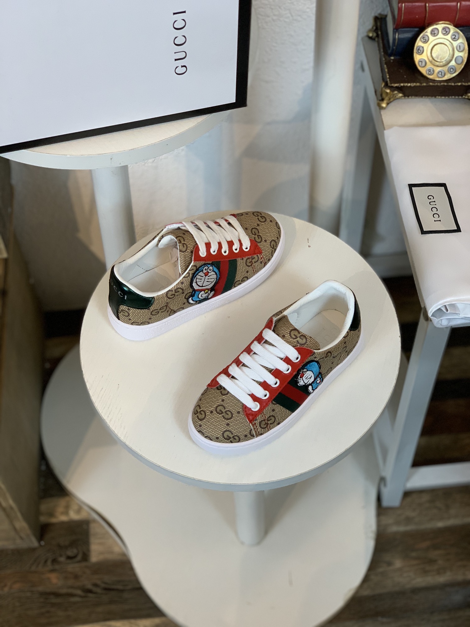 Gucci children's shoes Doraemon