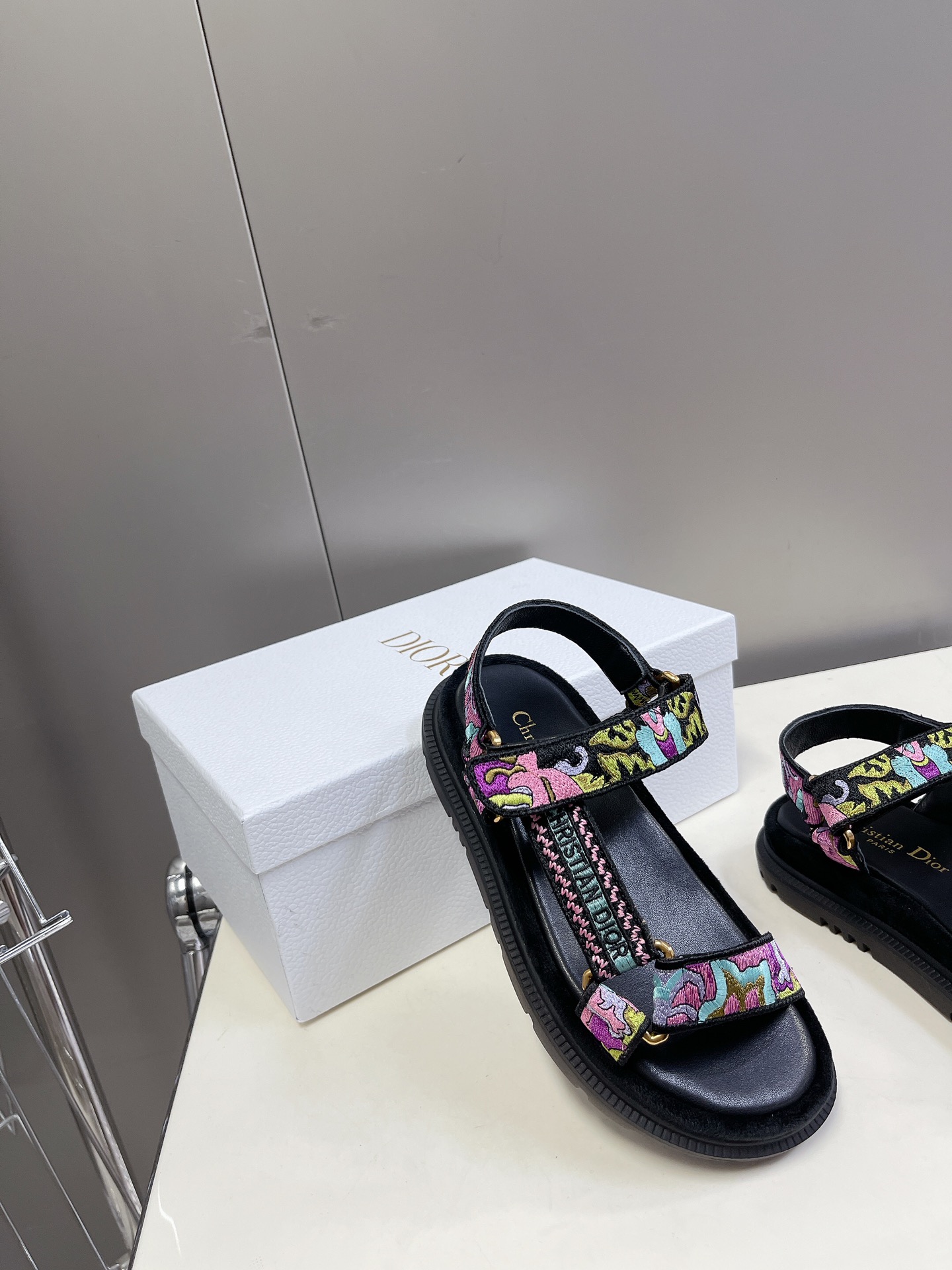 Dior Velcro sandals