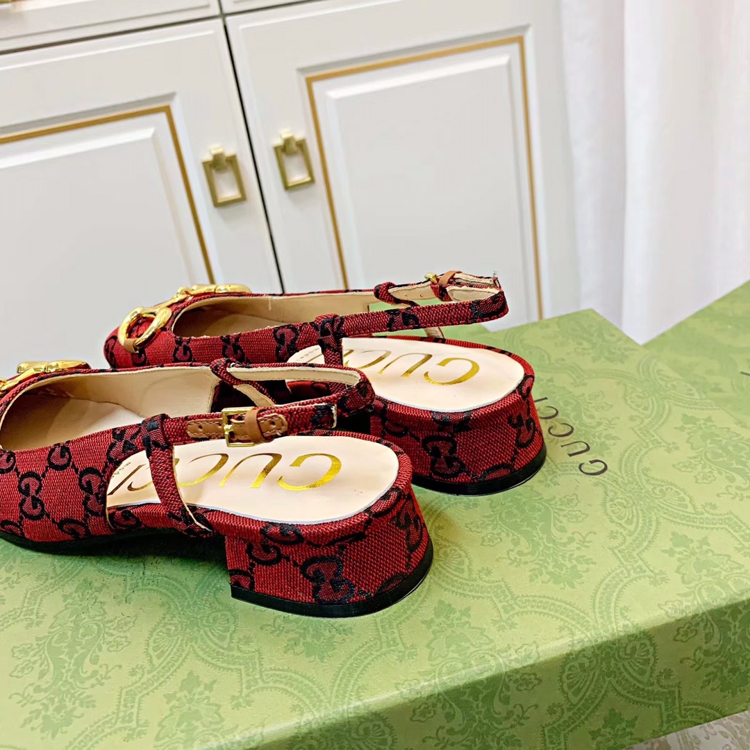 GUCCl horsebit sandals