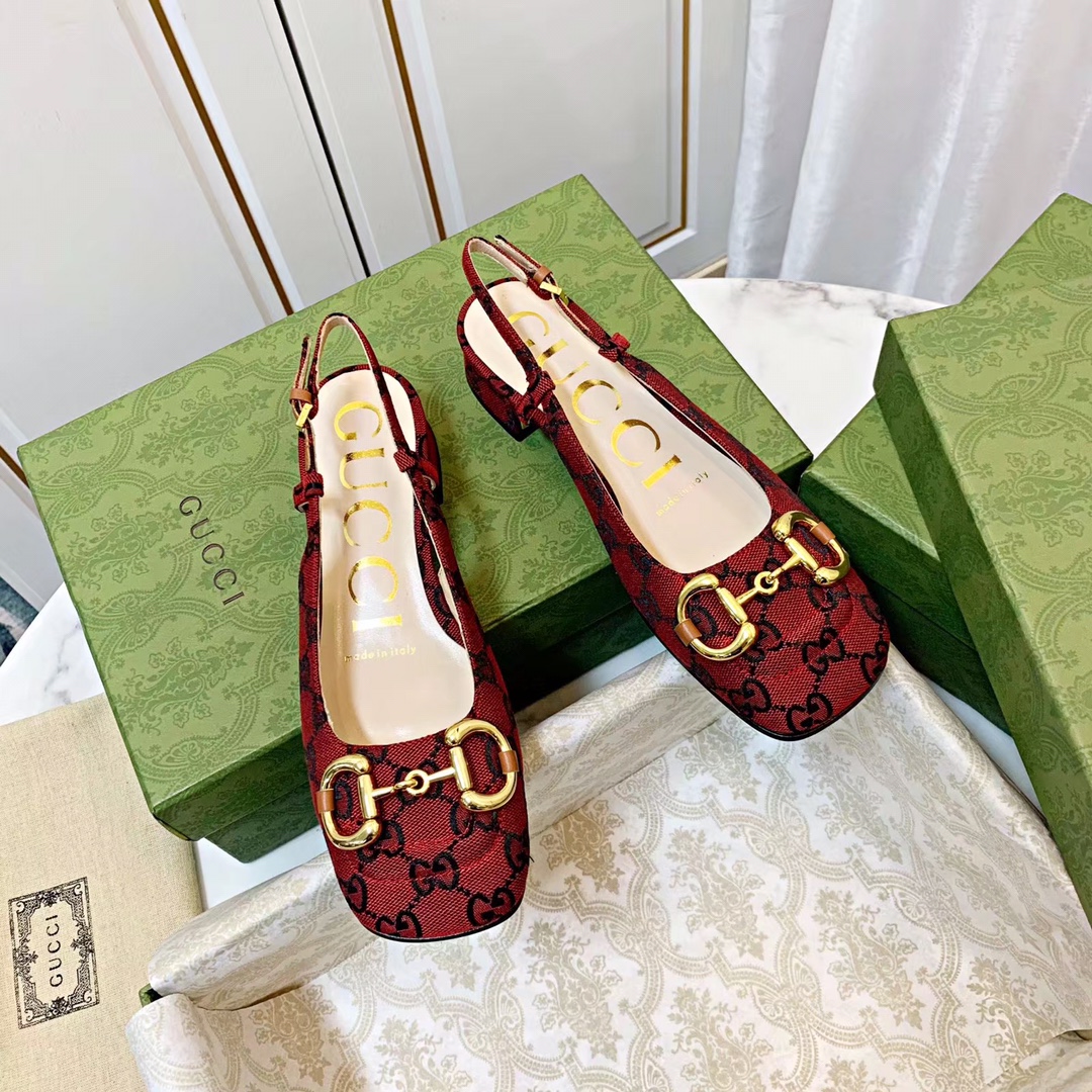 GUCCl horsebit sandals