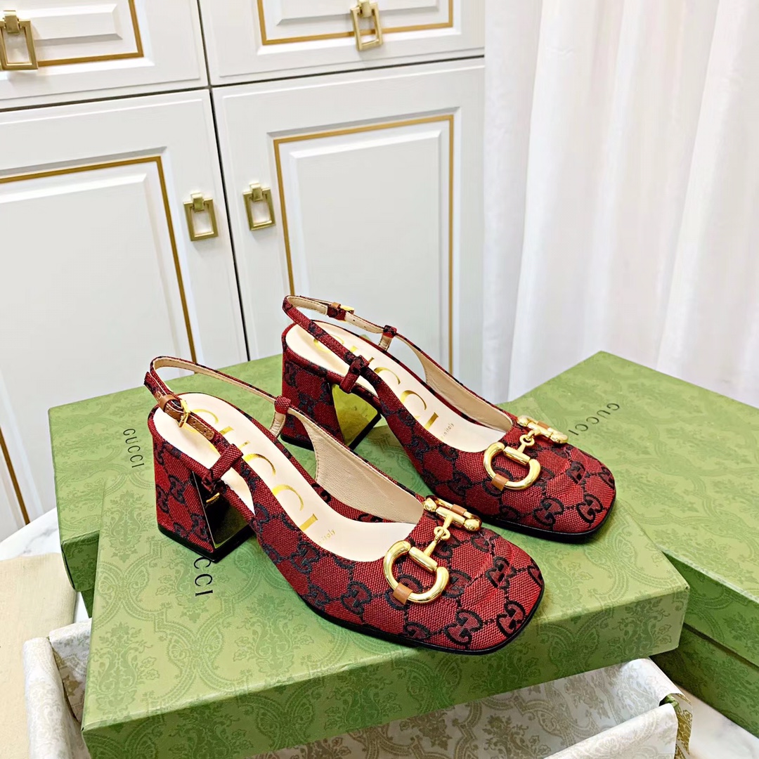 GUCCl horsebit sandals