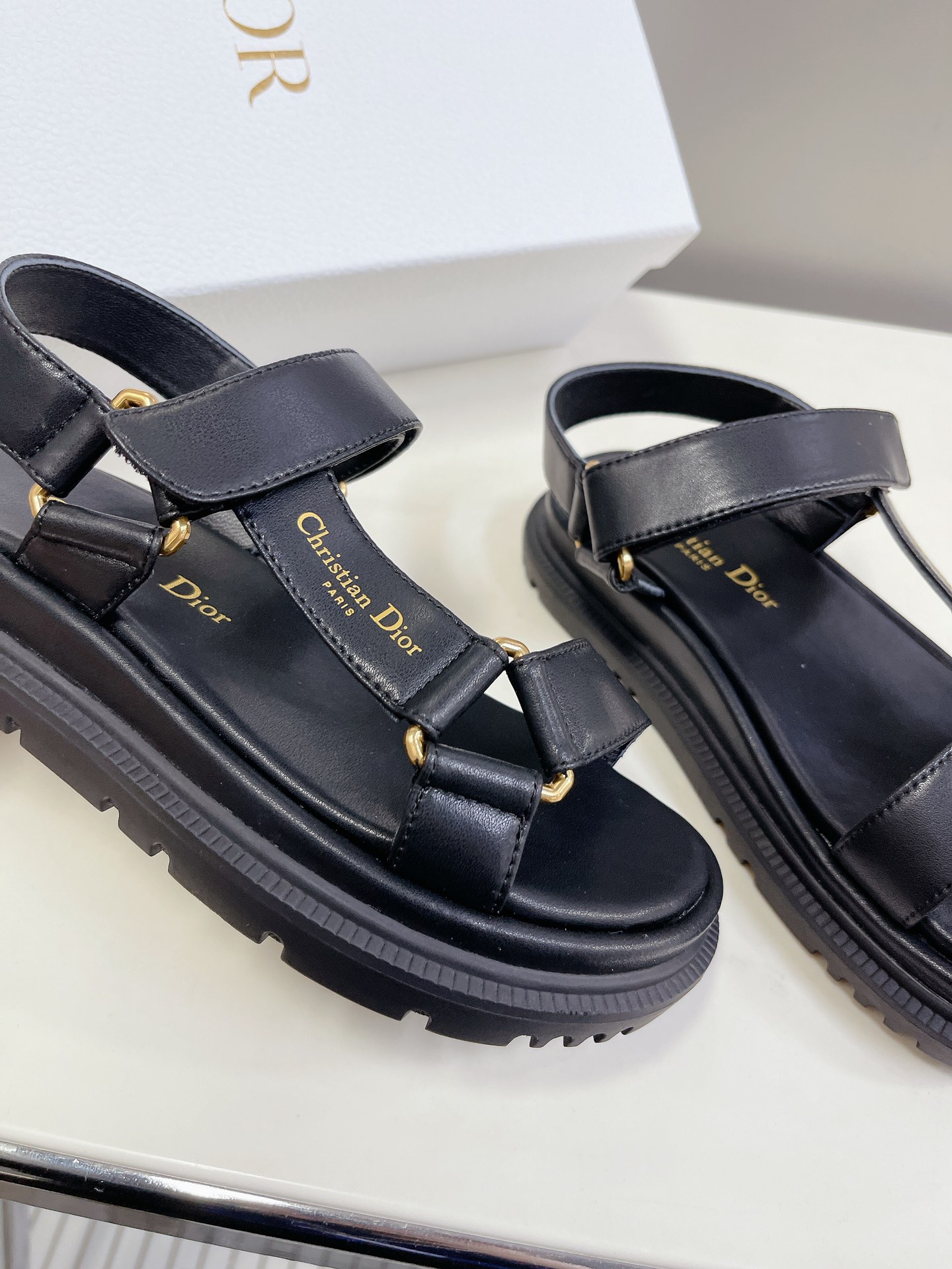 Dior Velcro sandals
