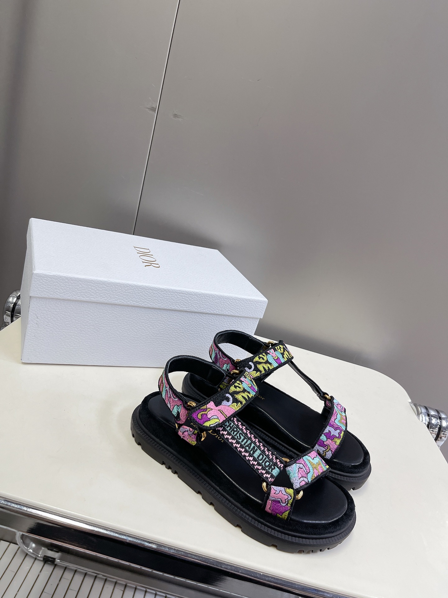 Dior Velcro sandals