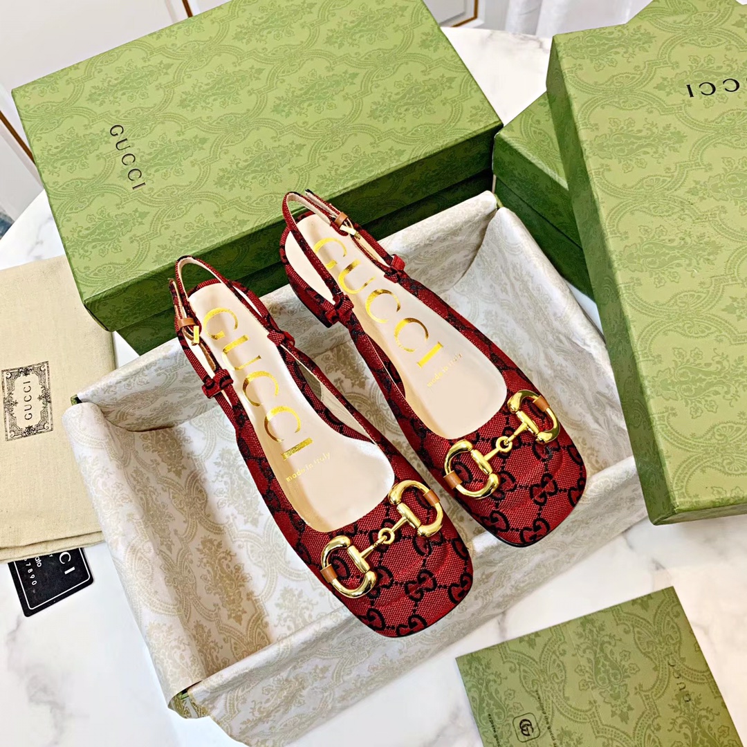 GUCCl horsebit sandals