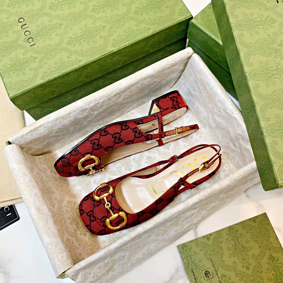 GUCCl horsebit sandals