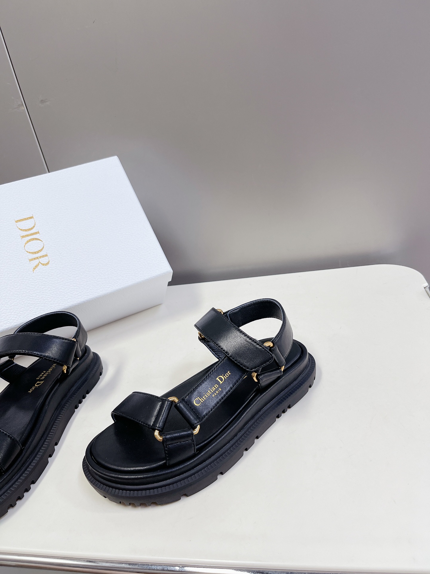 Dior Velcro sandals