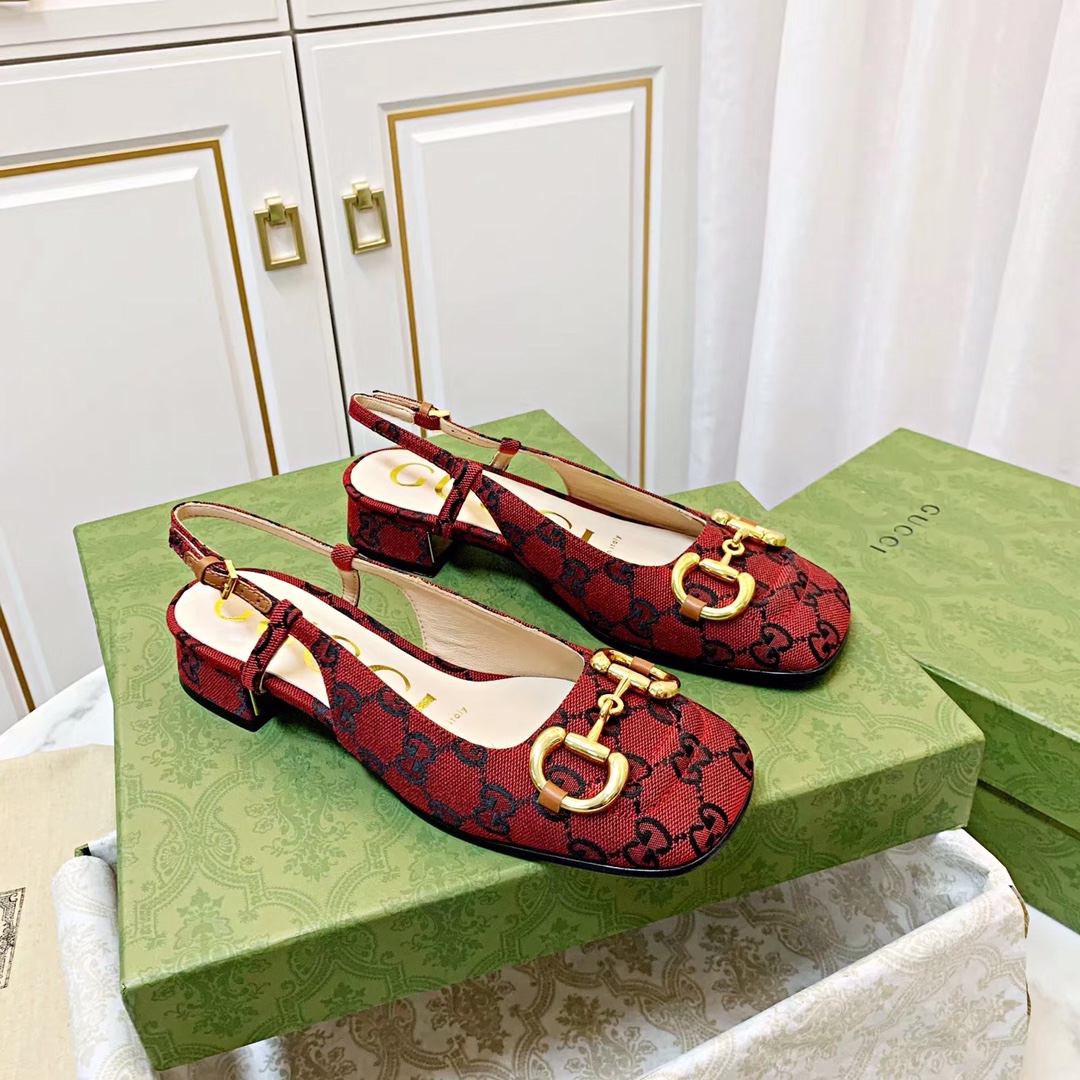 GUCCl horsebit sandals