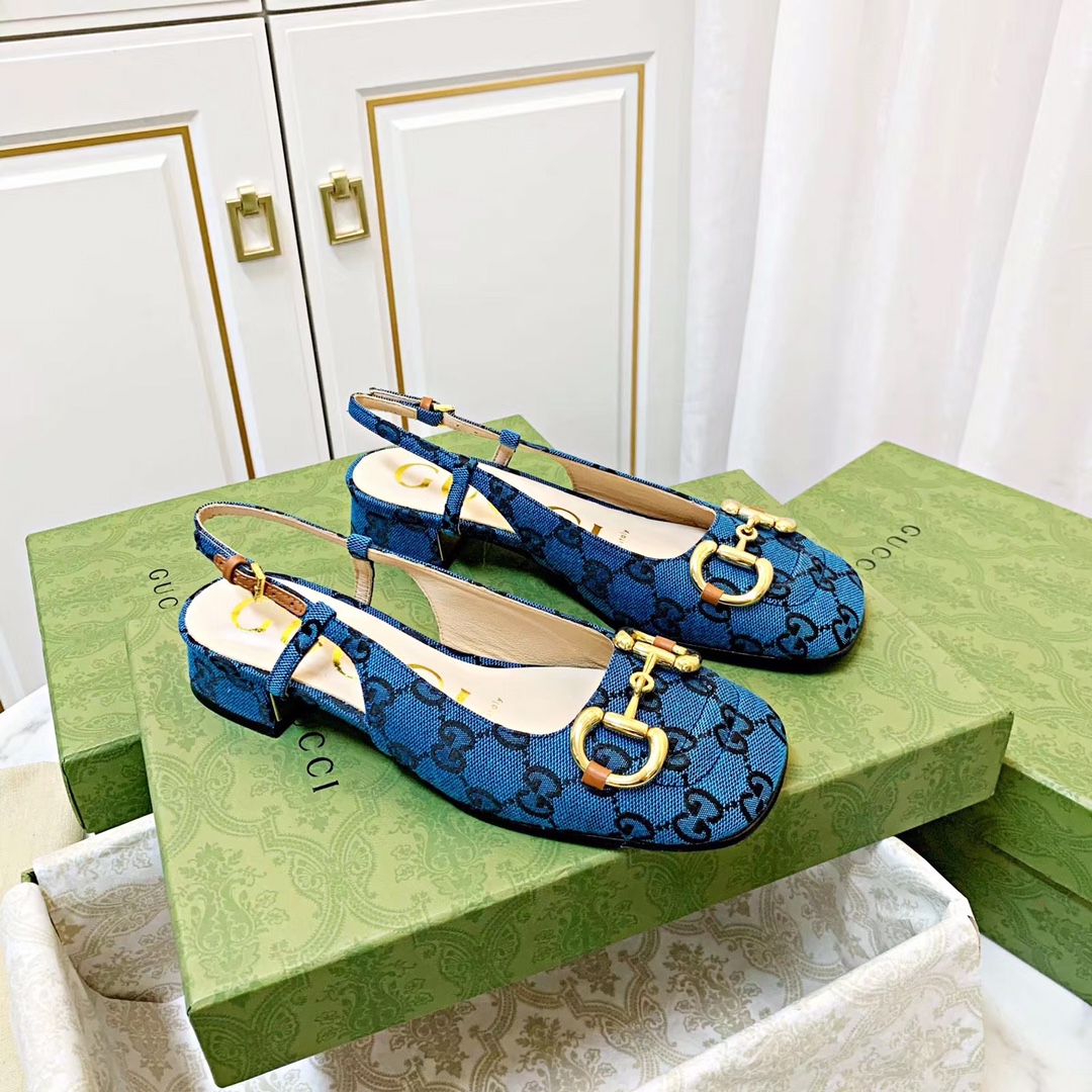 GUCCl horsebit sandals