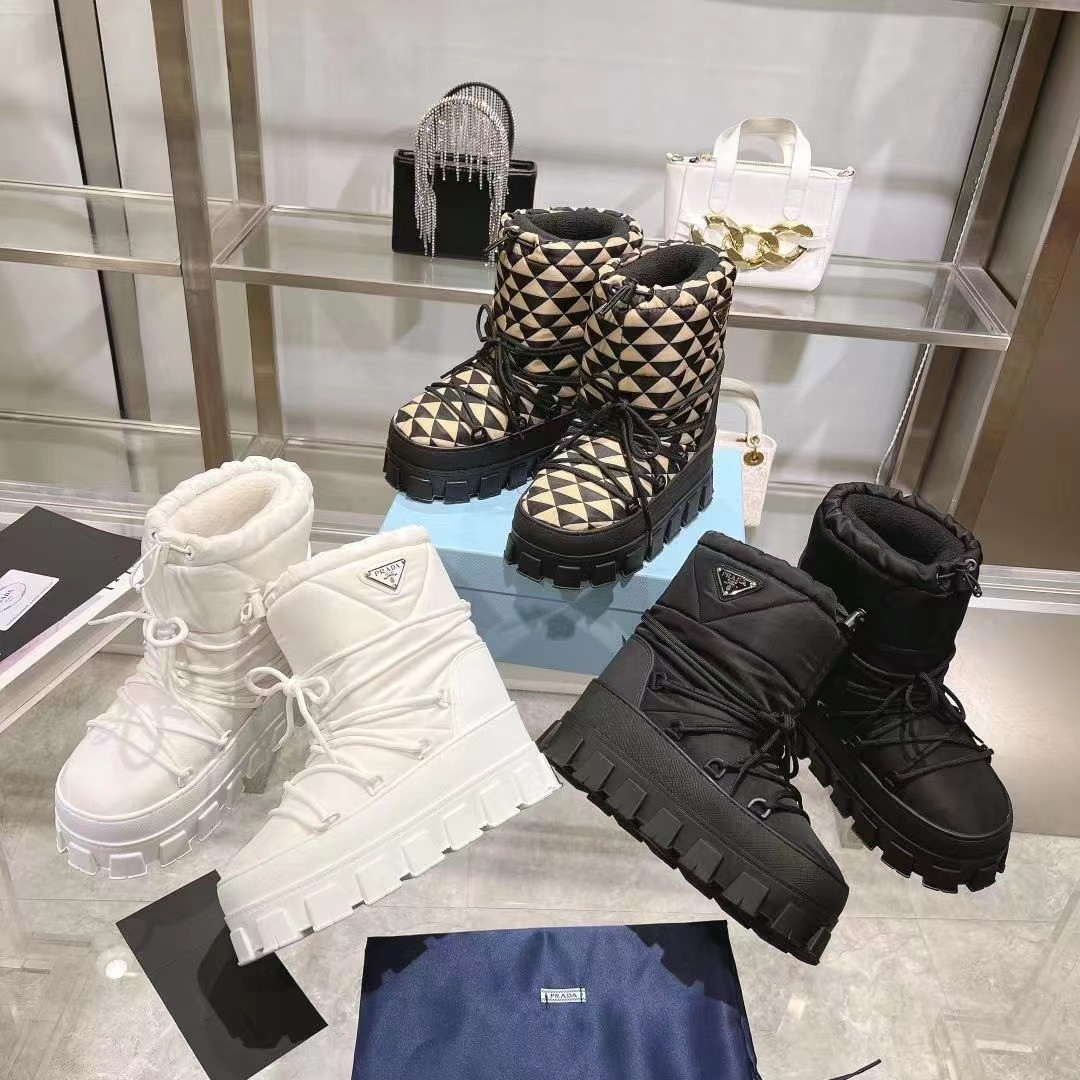 Prada King Fried Snow Boots Ski Boots