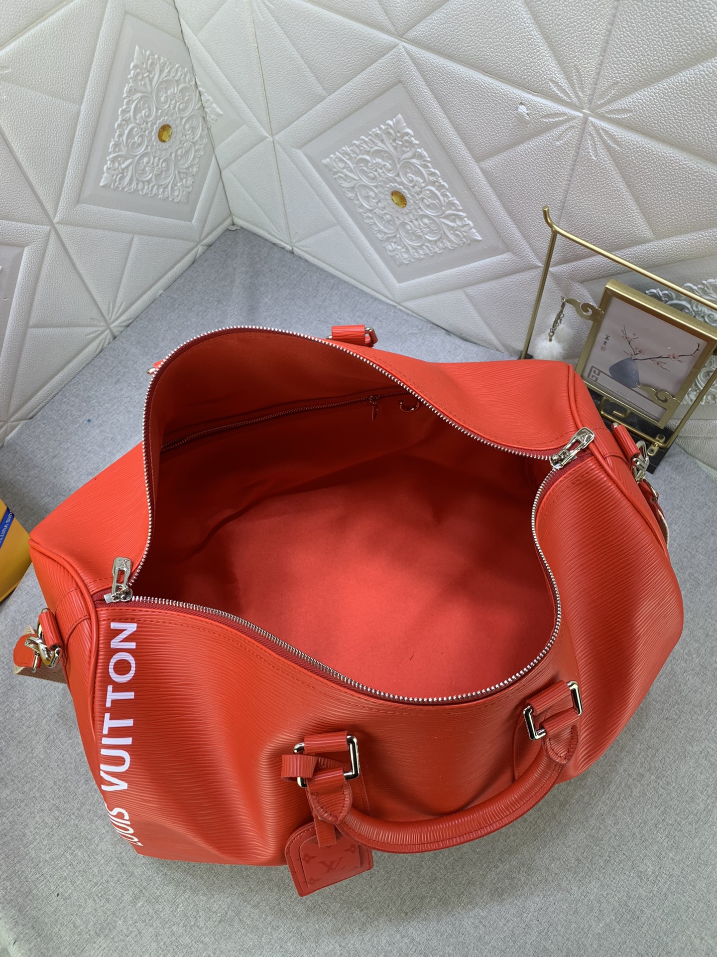 LOUIS VUITTON LV KEEPALL BANDOULIÈRE 50 TRAVEL BAG