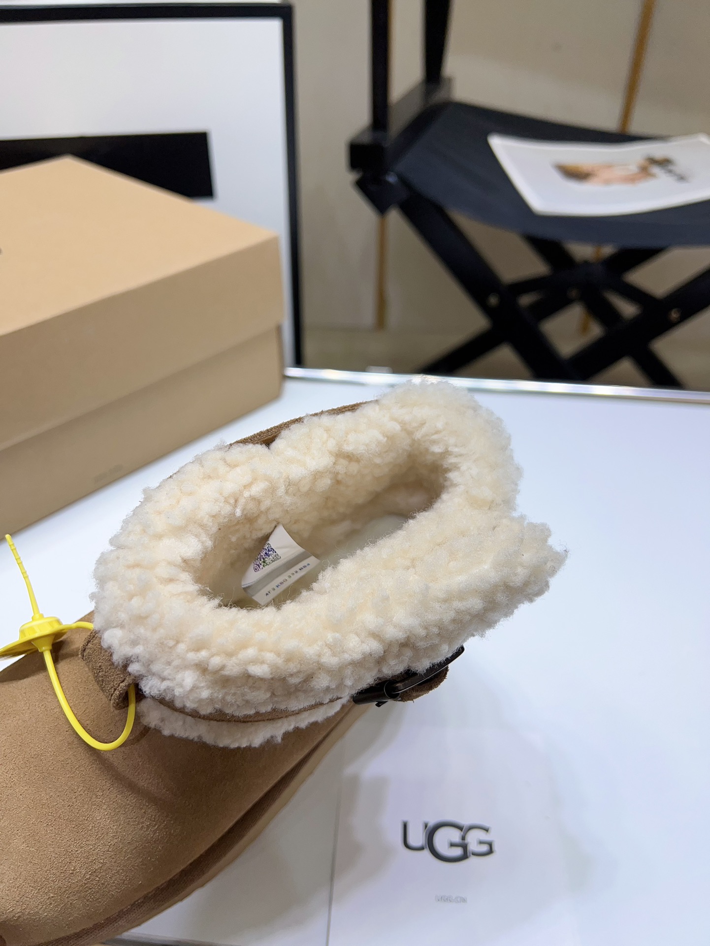 UGG biker snow boots