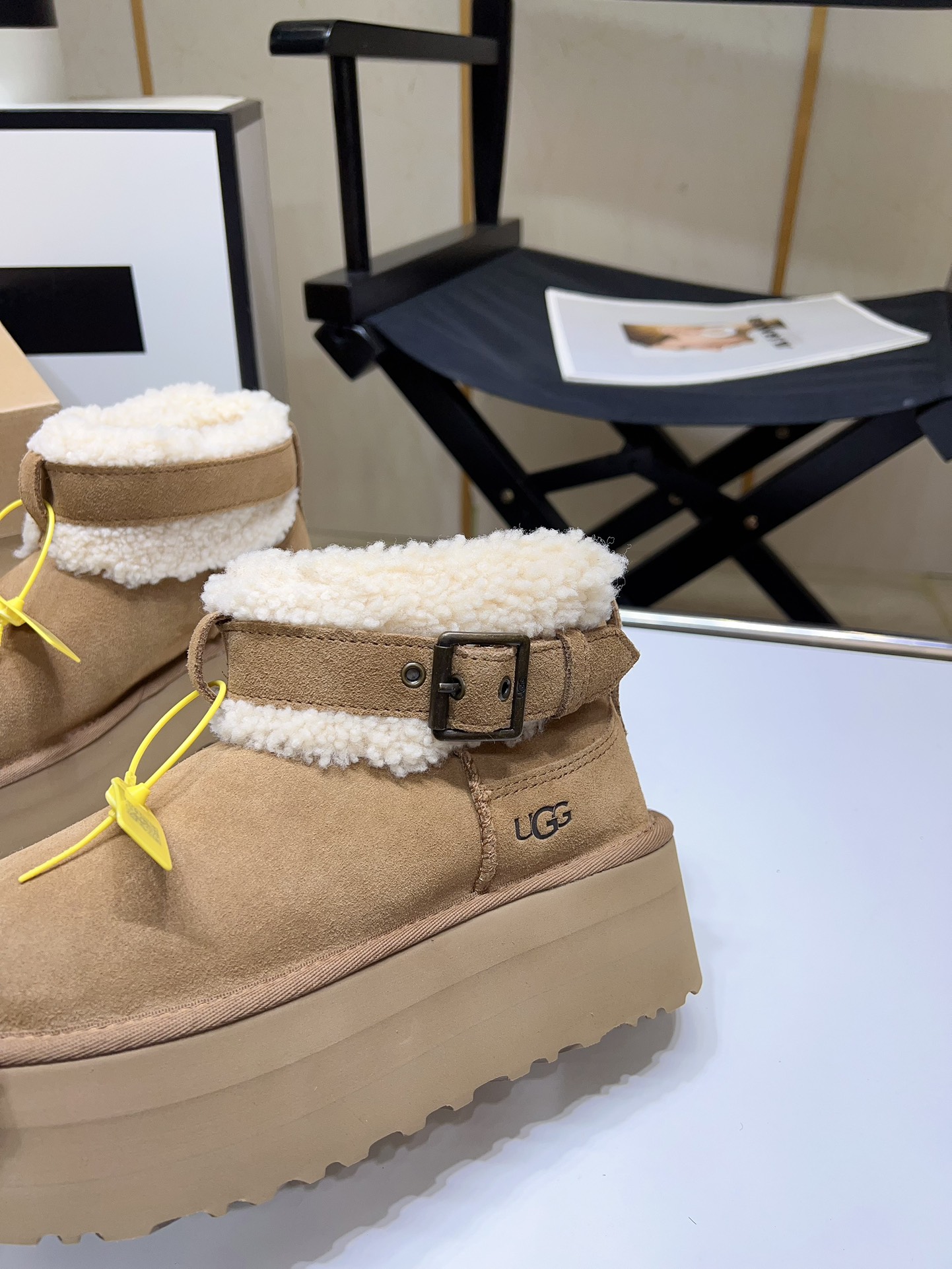 UGG biker snow boots