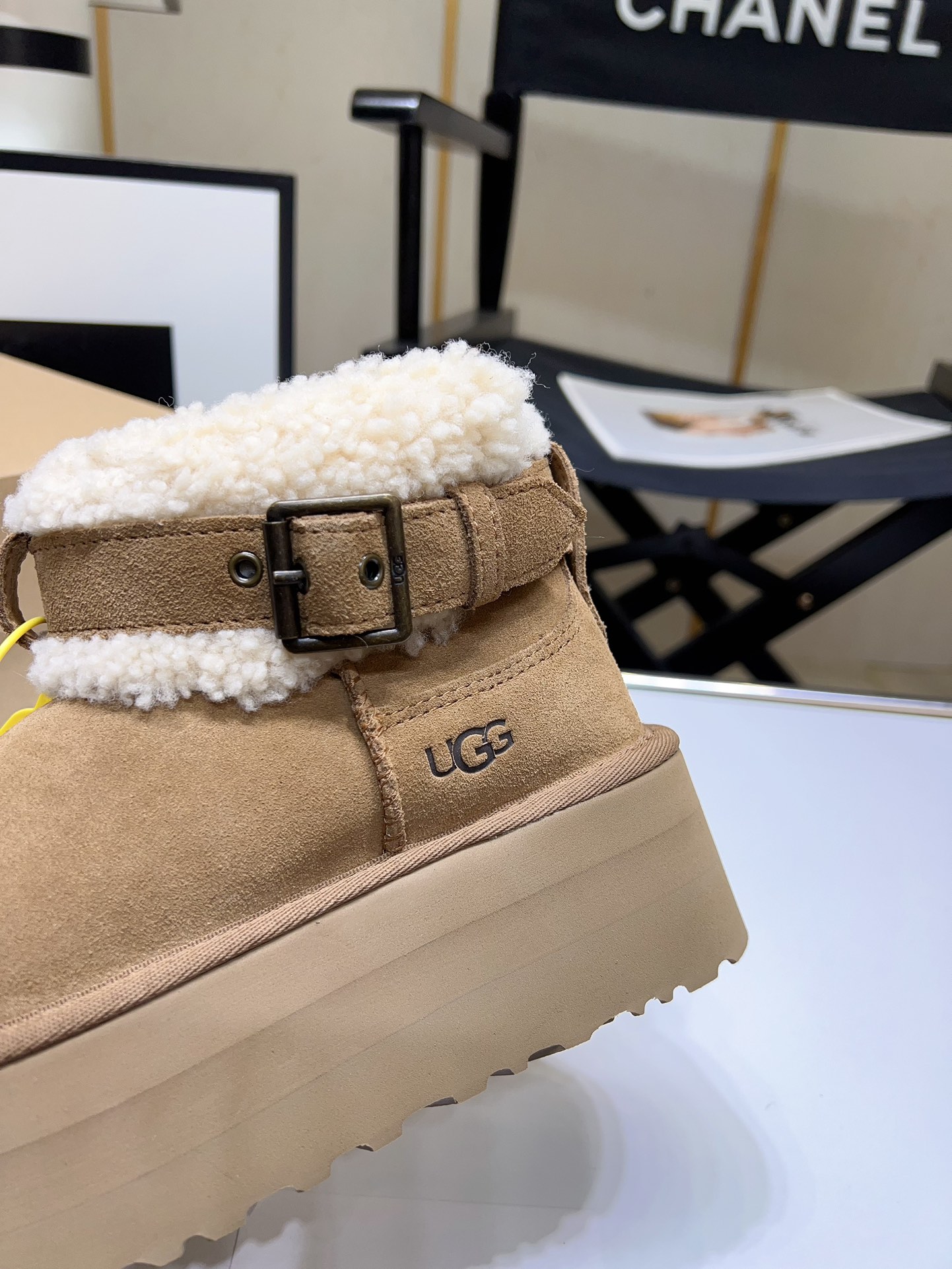 UGG biker snow boots