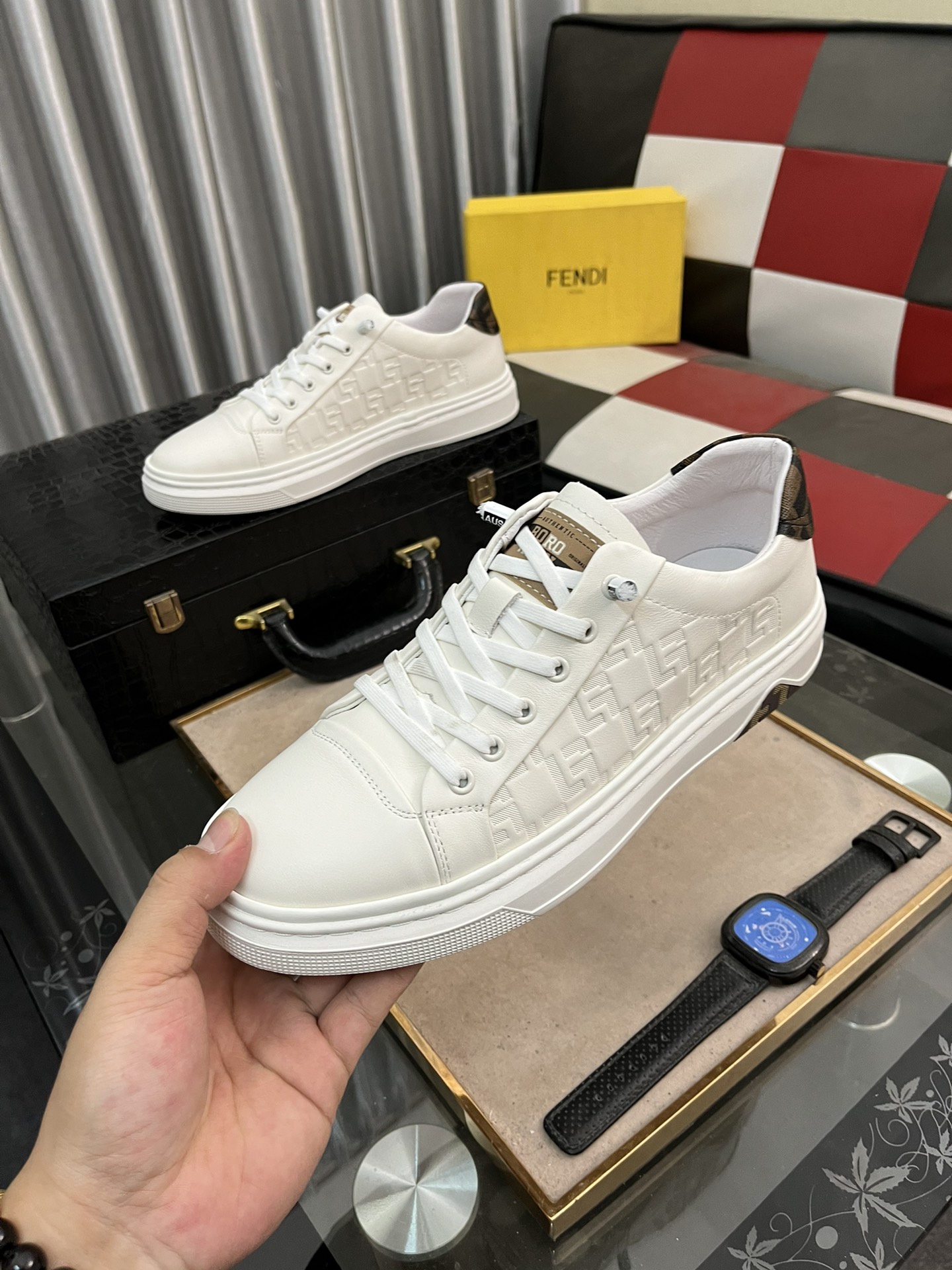 Fendi men's latest casual shoes