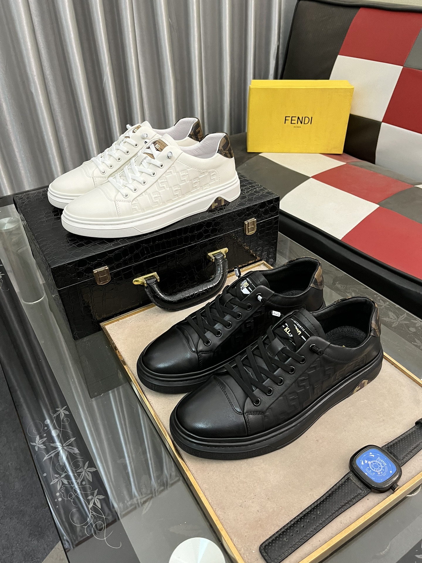 Fendi men's latest casual shoes