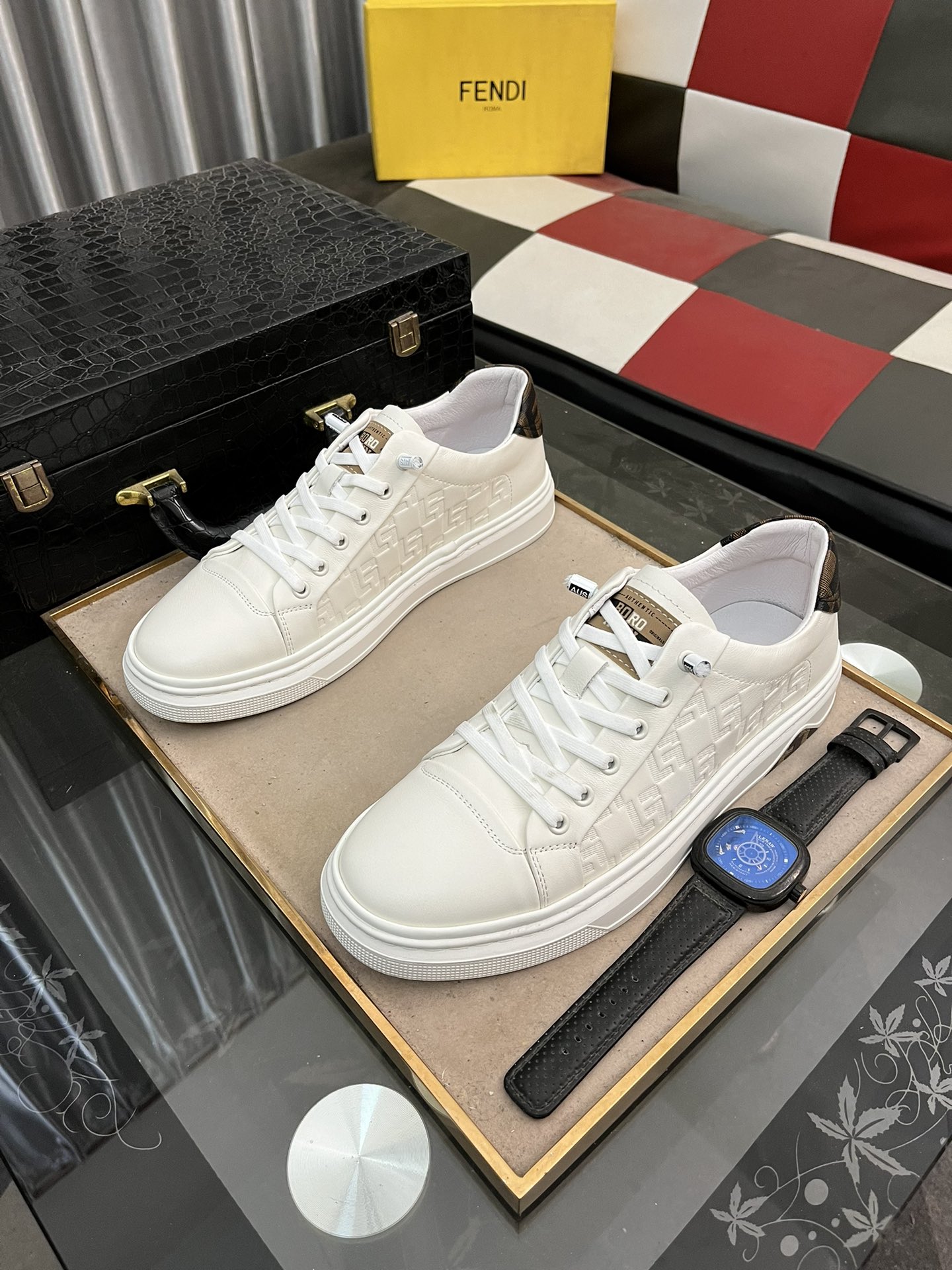Fendi men's latest casual shoes
