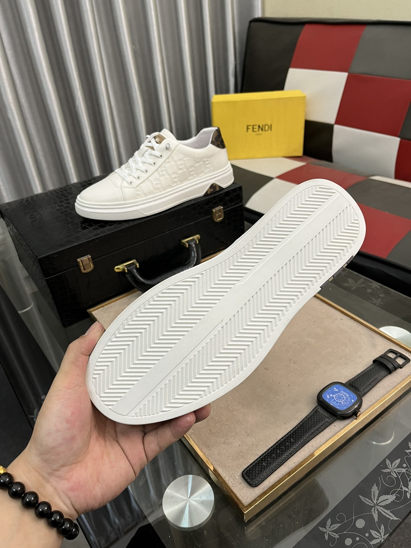 Fendi men's latest casual shoes