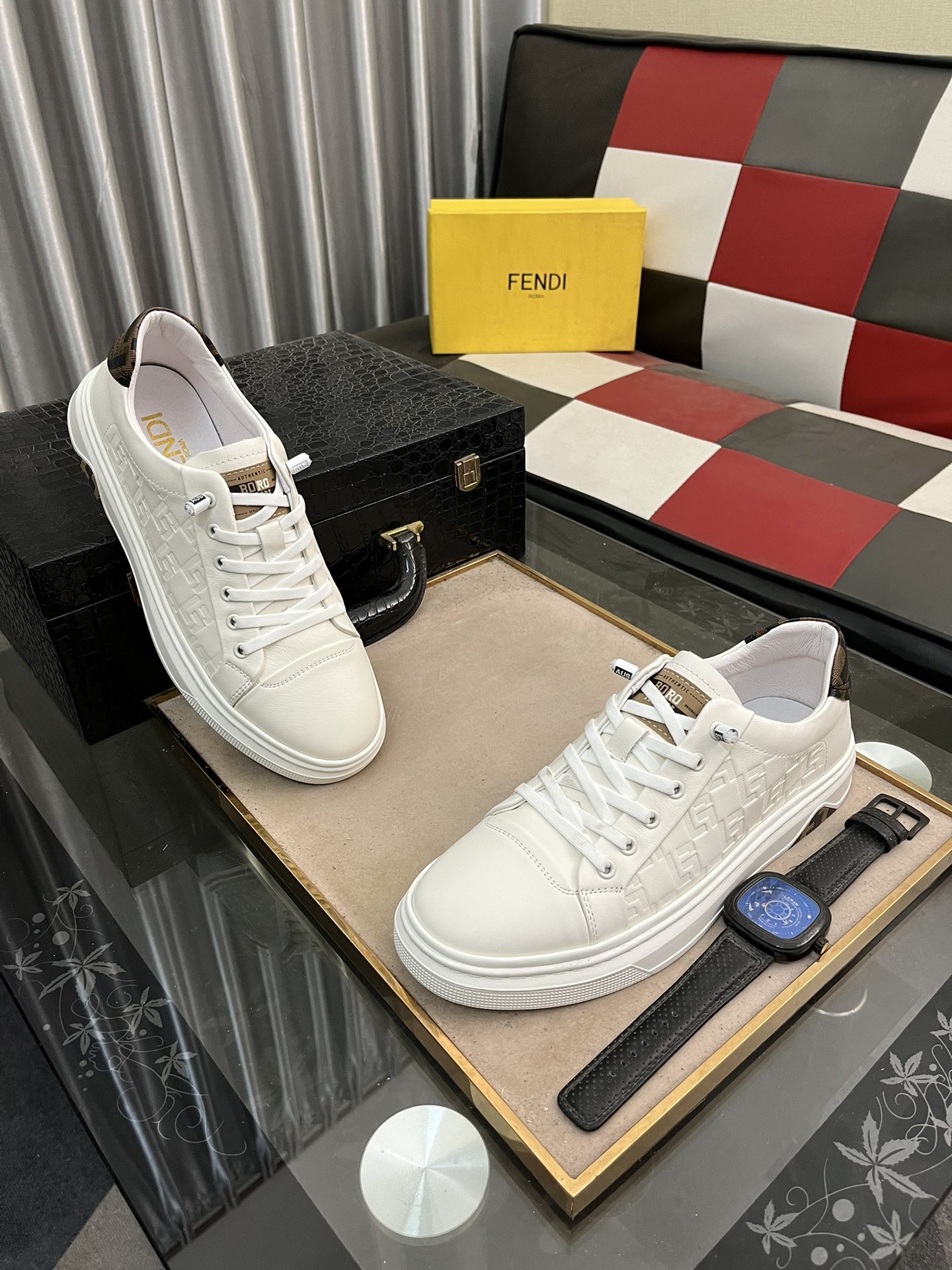 Fendi men's latest casual shoes