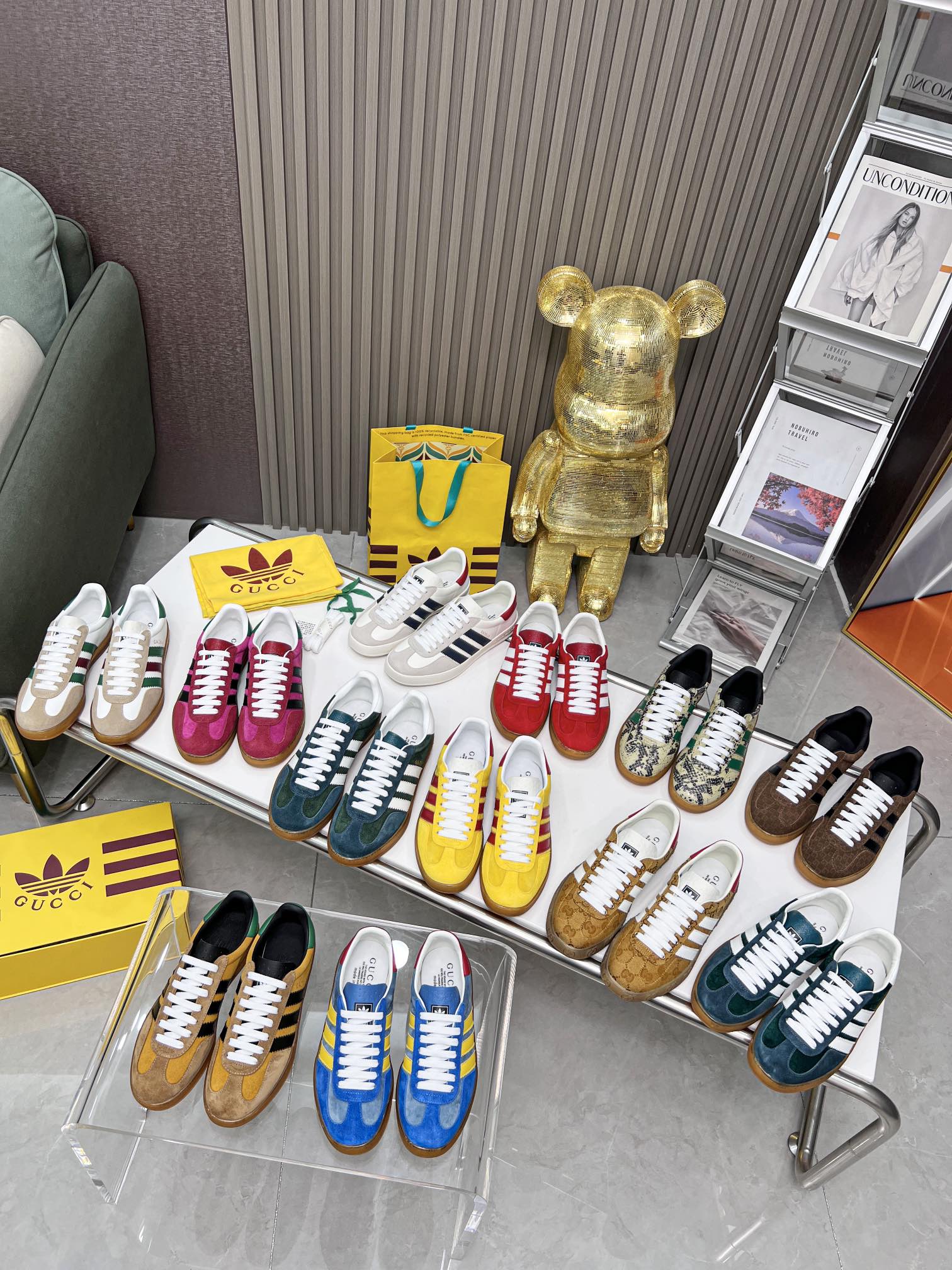 Adidas' - GUCCI🔥 Clover trainers