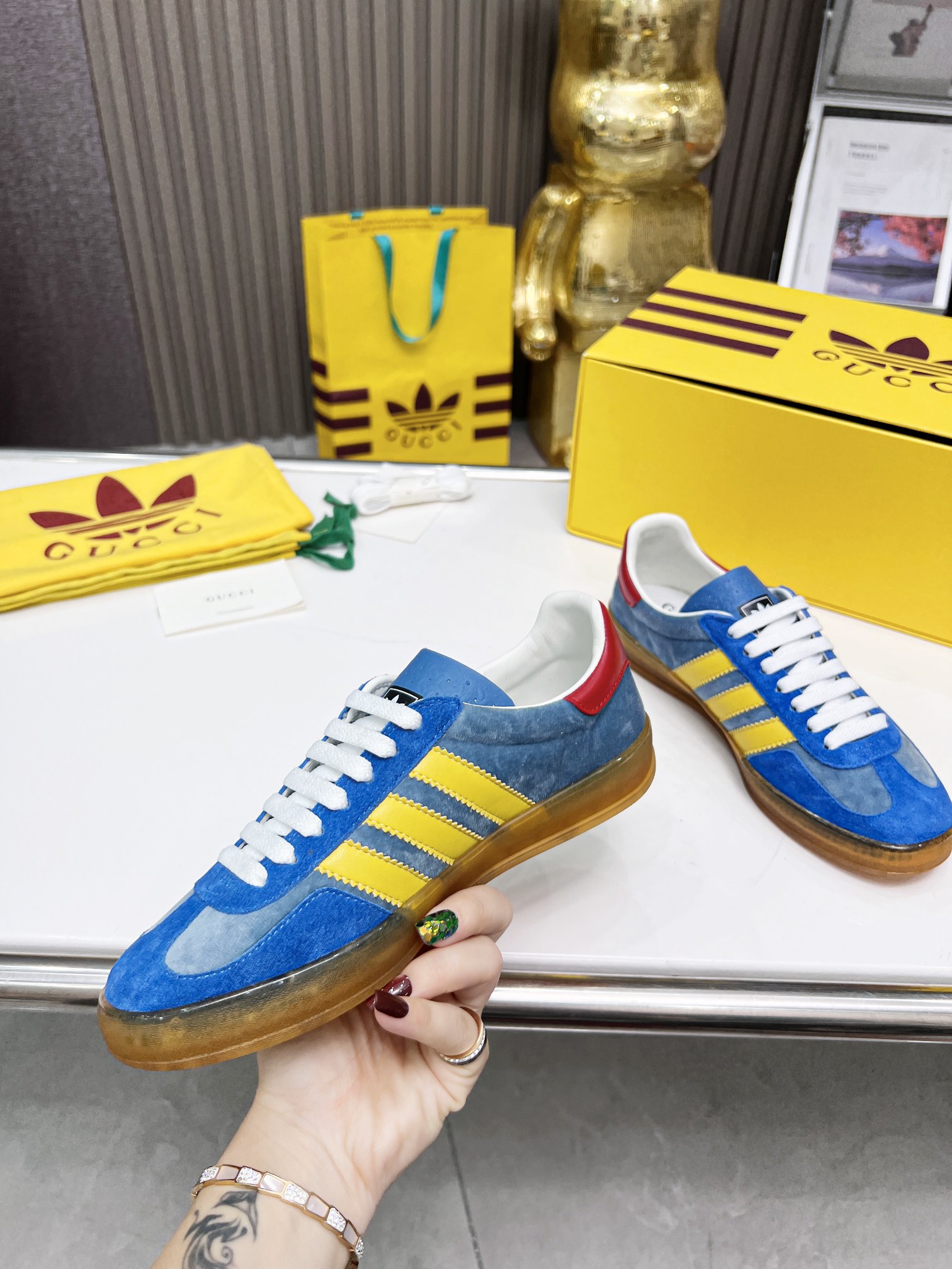 Adidas' - GUCCI🔥 Clover trainers