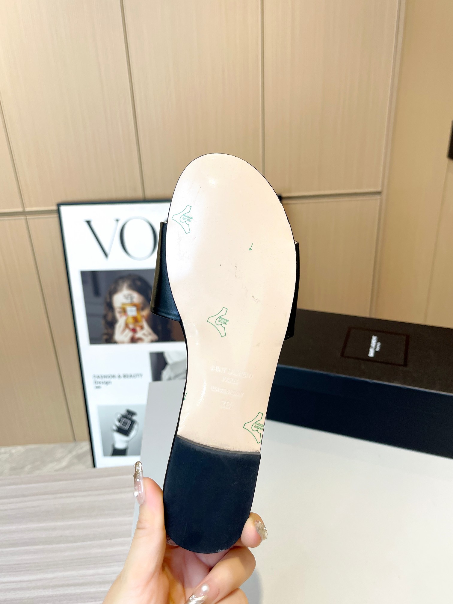 SAINT LAURENT SLIPPERS