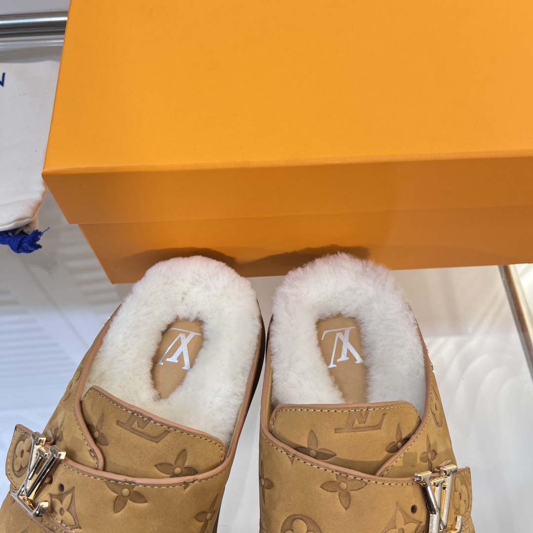 LV Winterbreak Comfert flat slippers