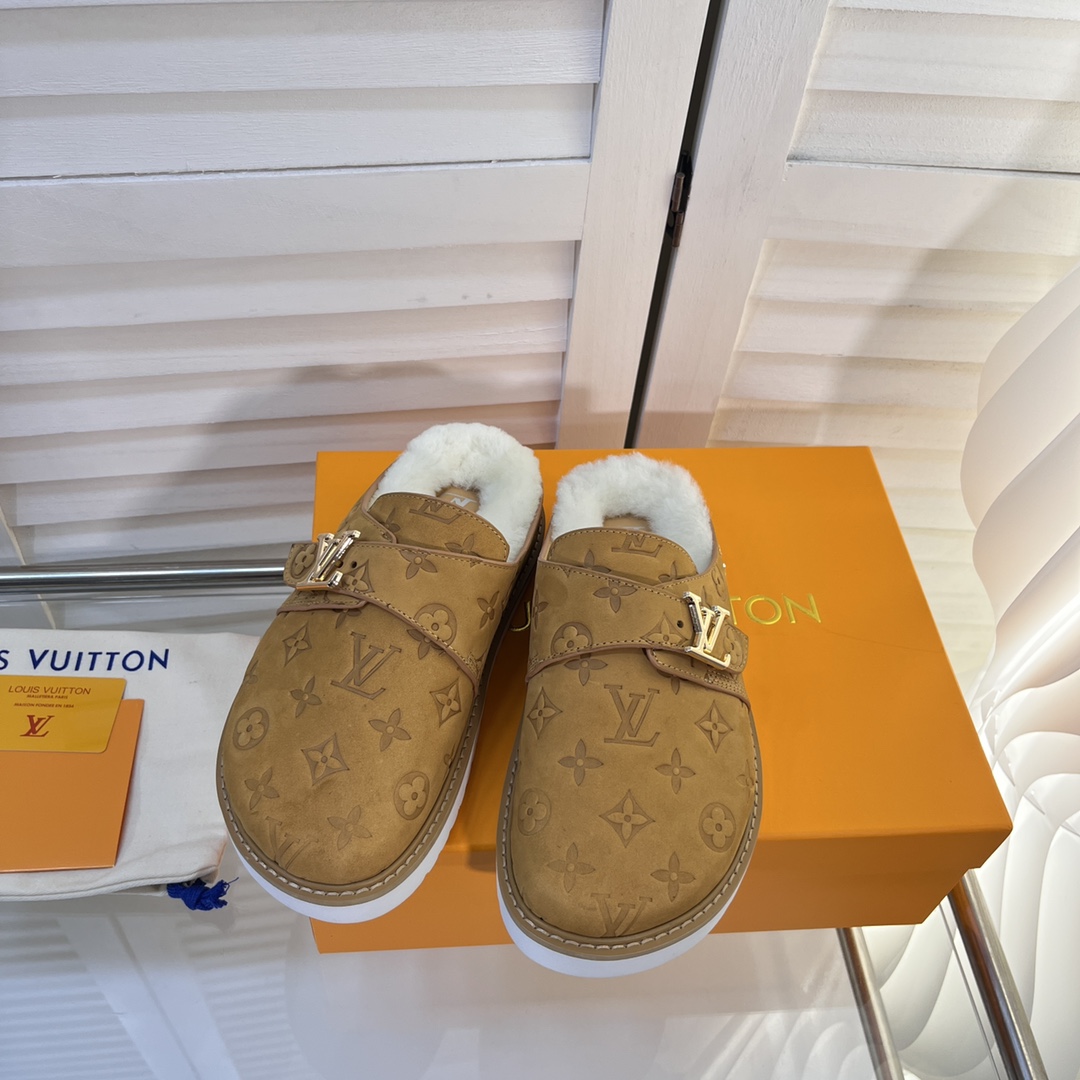 LV Winterbreak Comfert flat slippers