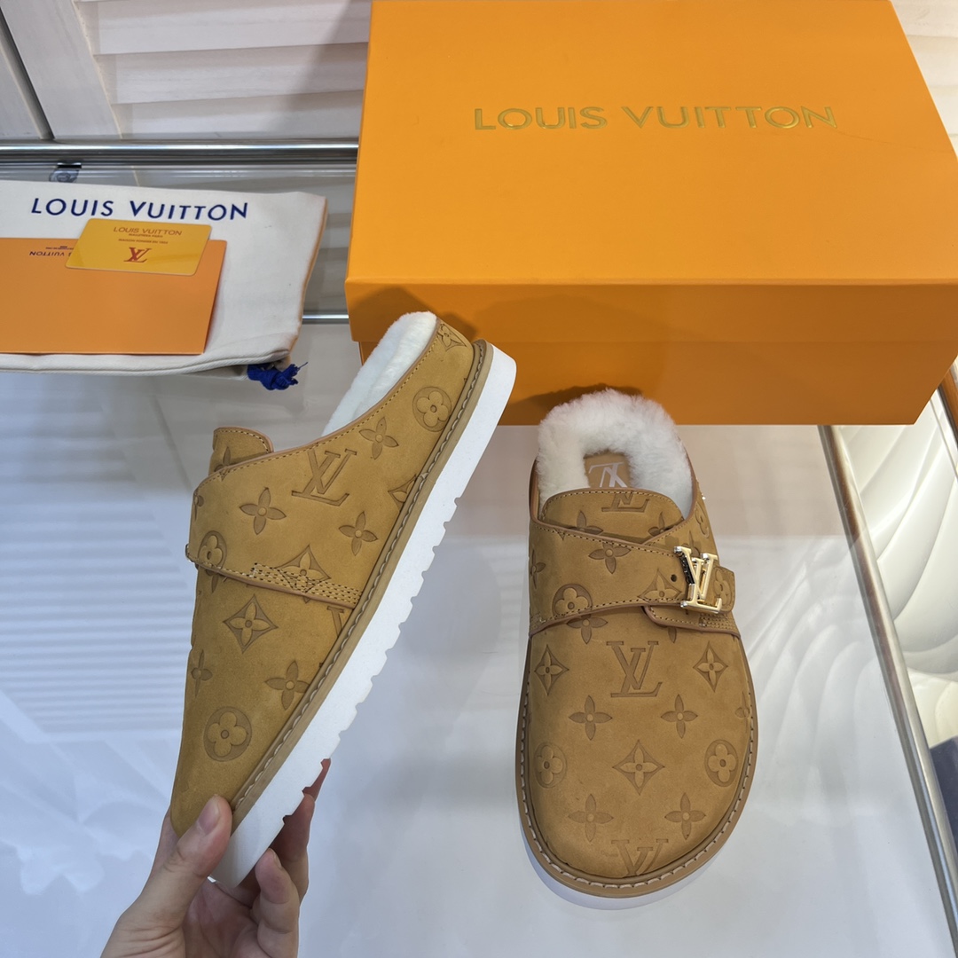 LV Winterbreak Comfert flat slippers