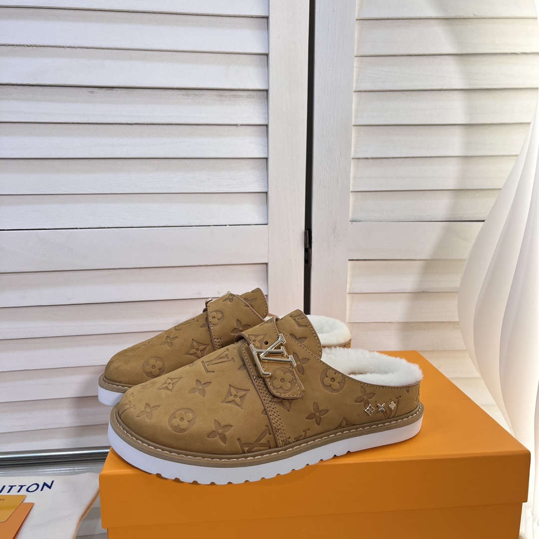 LV Winterbreak Comfert flat slippers