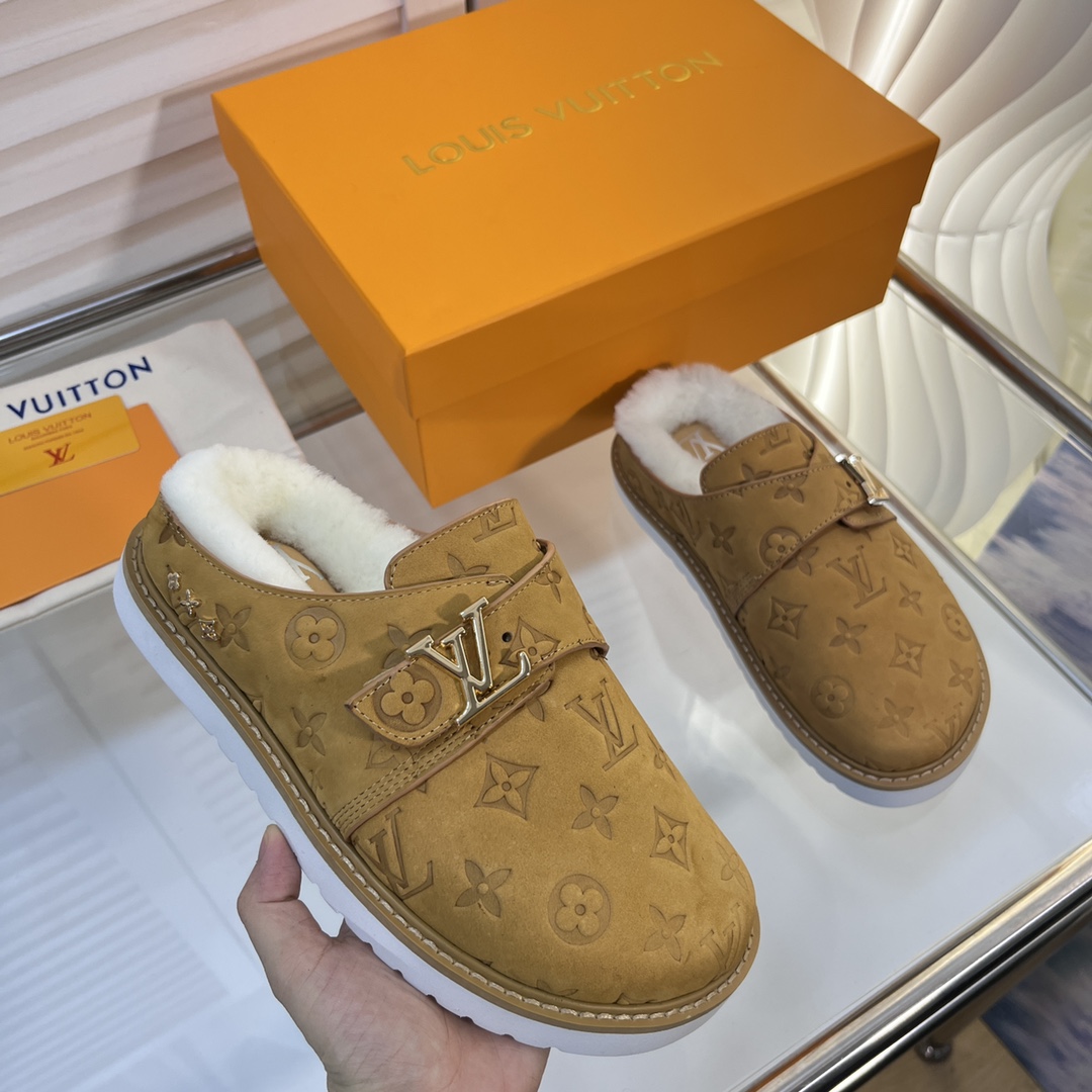 LV Winterbreak Comfert flat slippers