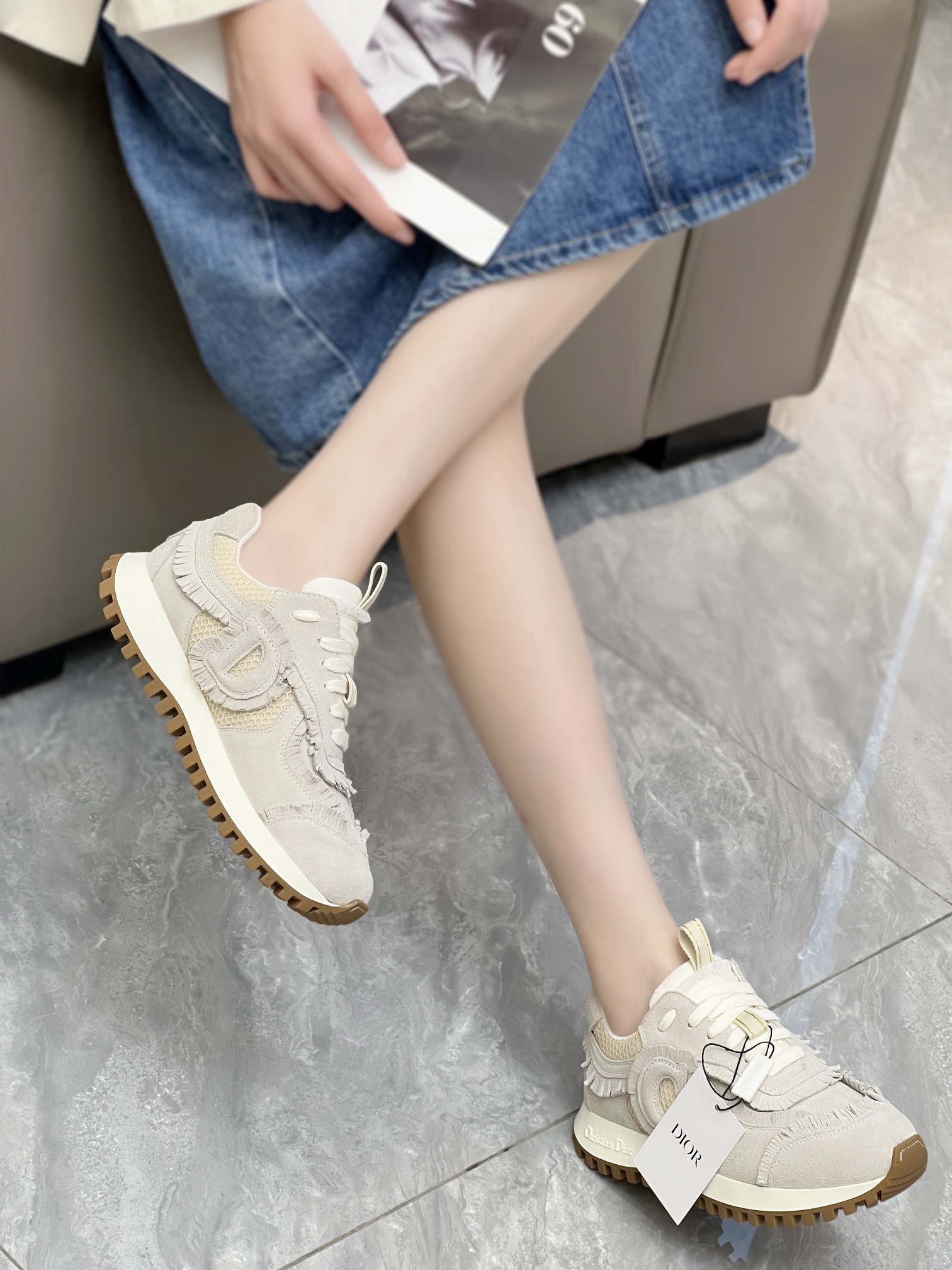 C'est Dior casual trainers