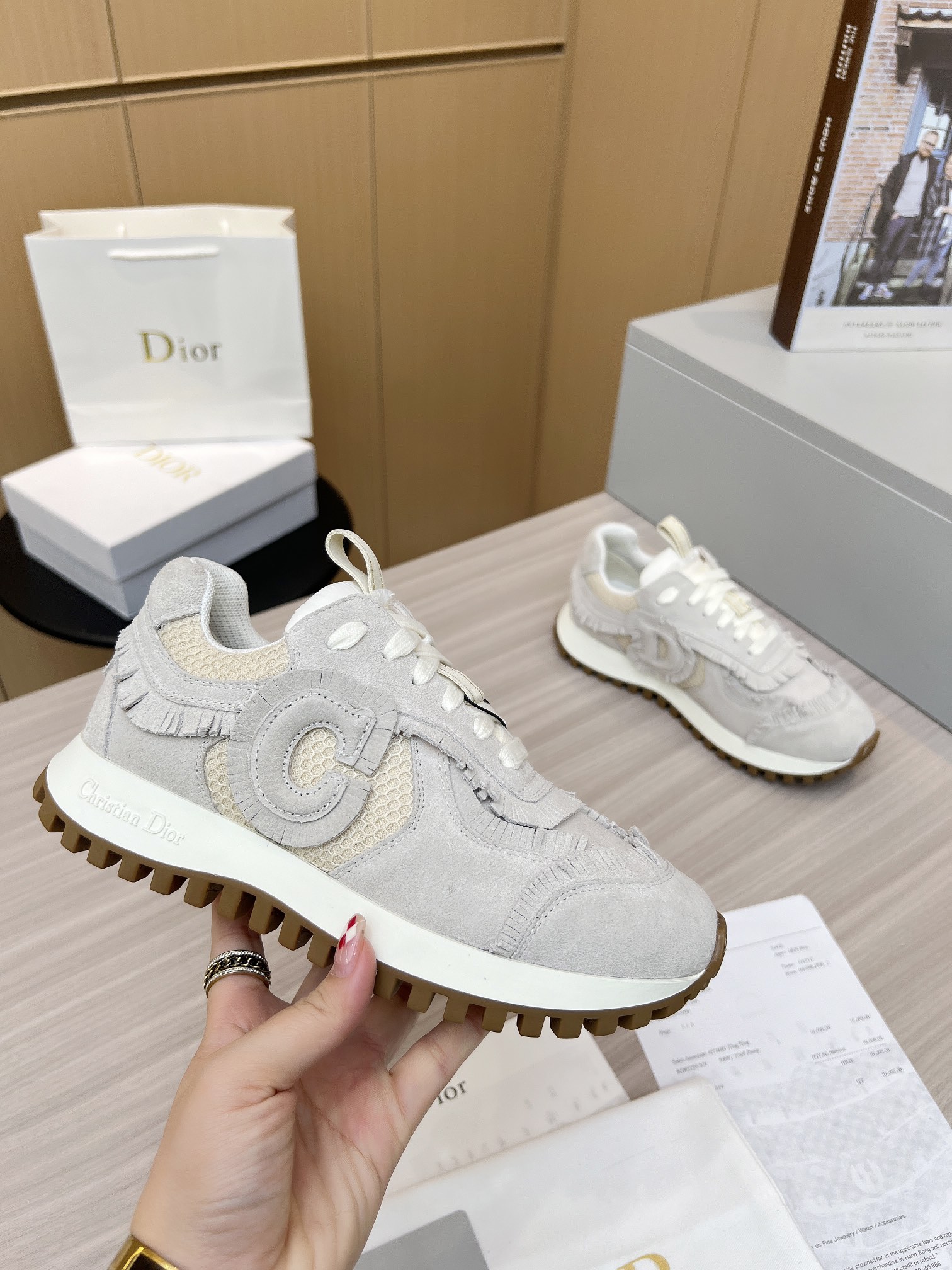 C'est Dior casual trainers